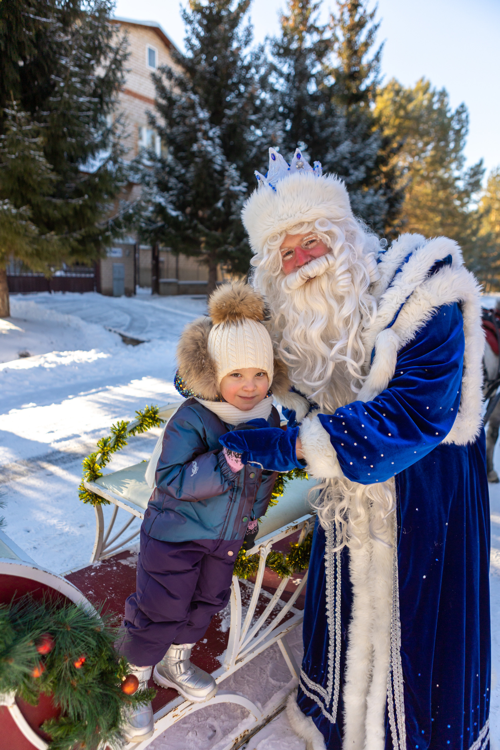 Поздравление от Деда Мороза. Фотограф в Оренбурге. Профессиональный фотограф