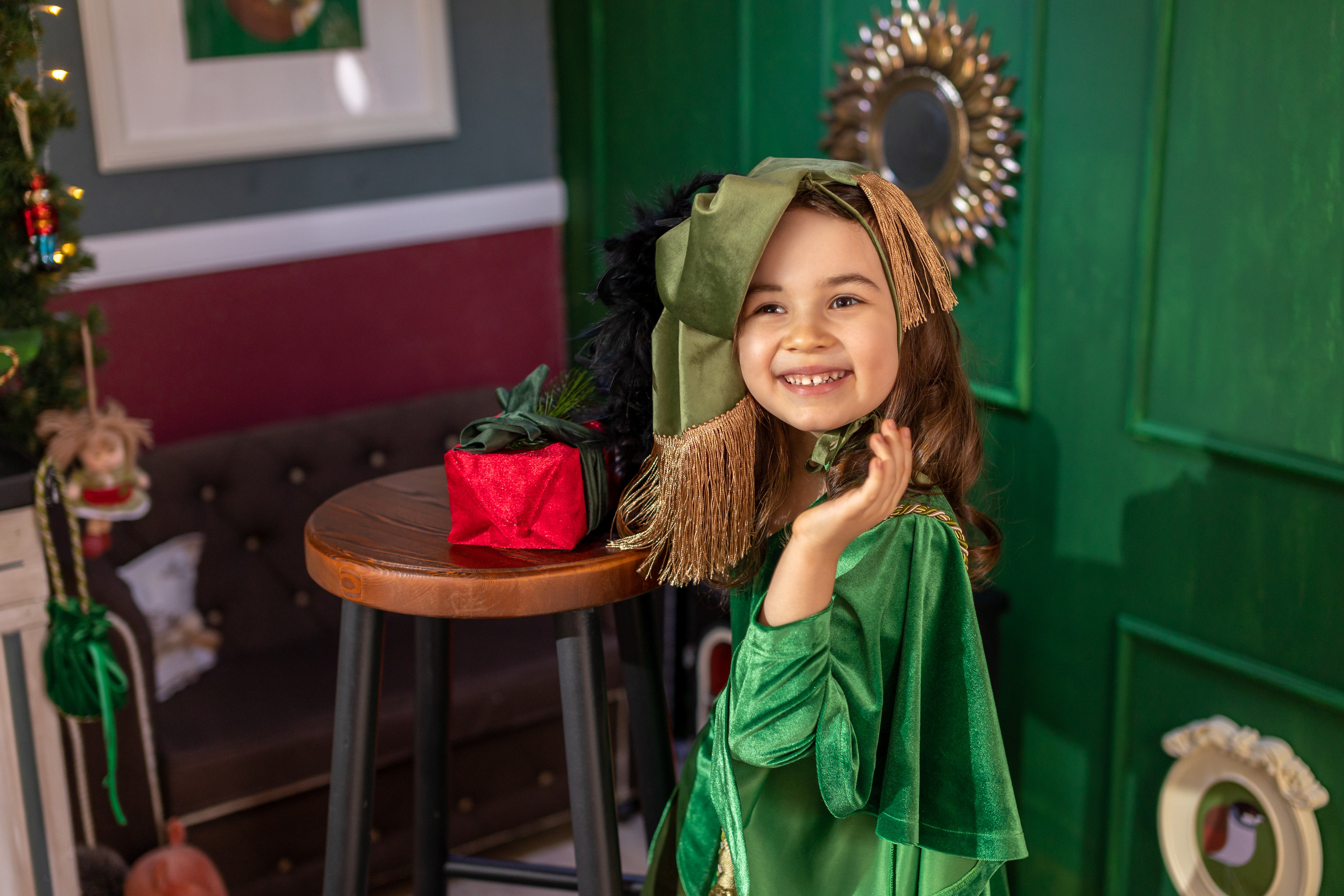 Новогодняя фотосессия Софии. Фотограф в Оренбурге. Профессиональный фотограф