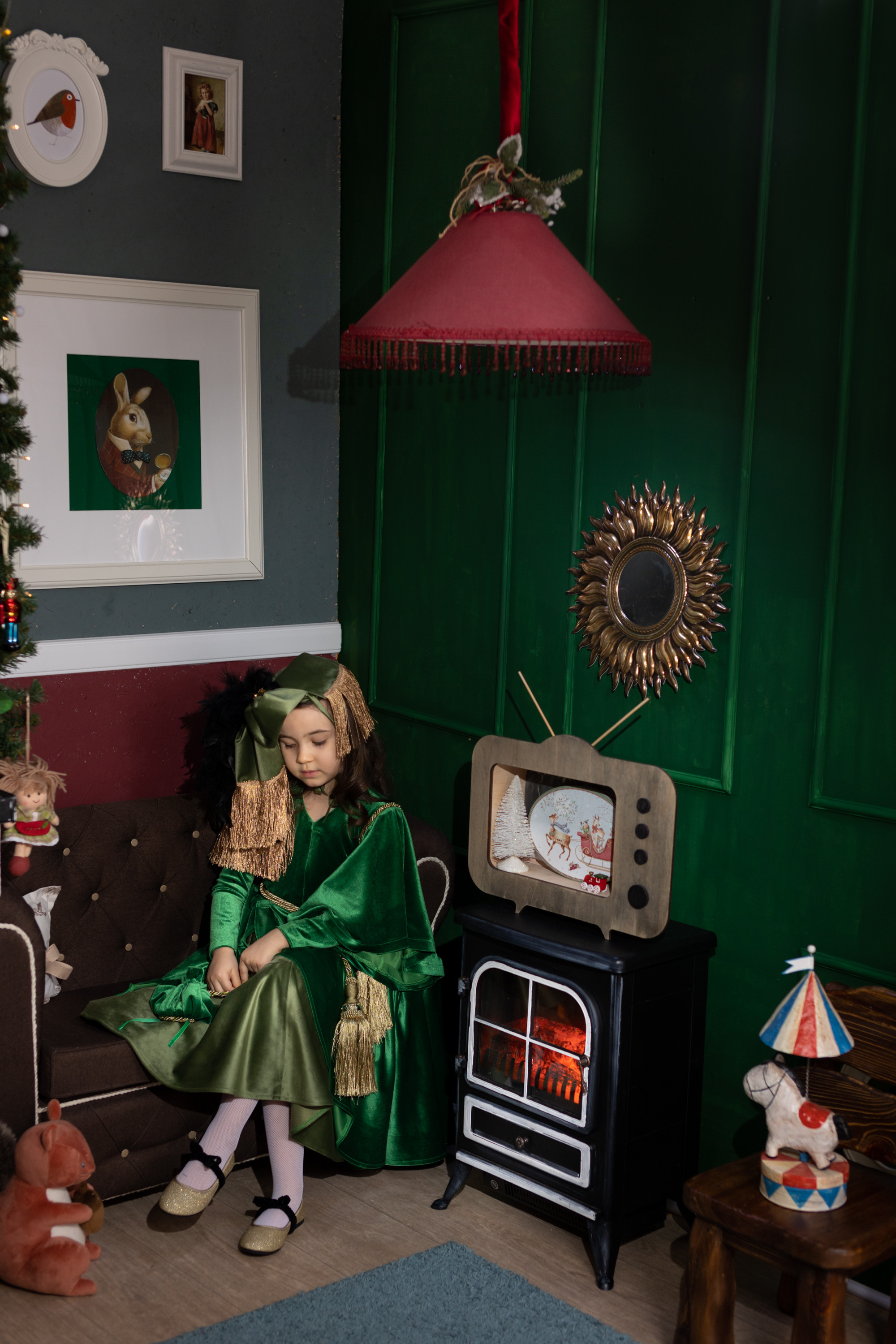 Новогодняя фотосессия Софии. Фотограф в Оренбурге. Профессиональный фотограф