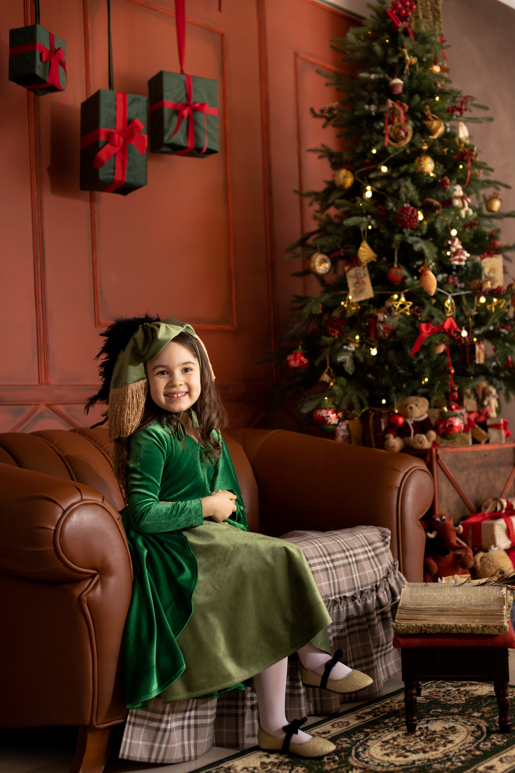 Новогодняя фотосессия Софии. Фотограф в Оренбурге. Профессиональный фотограф