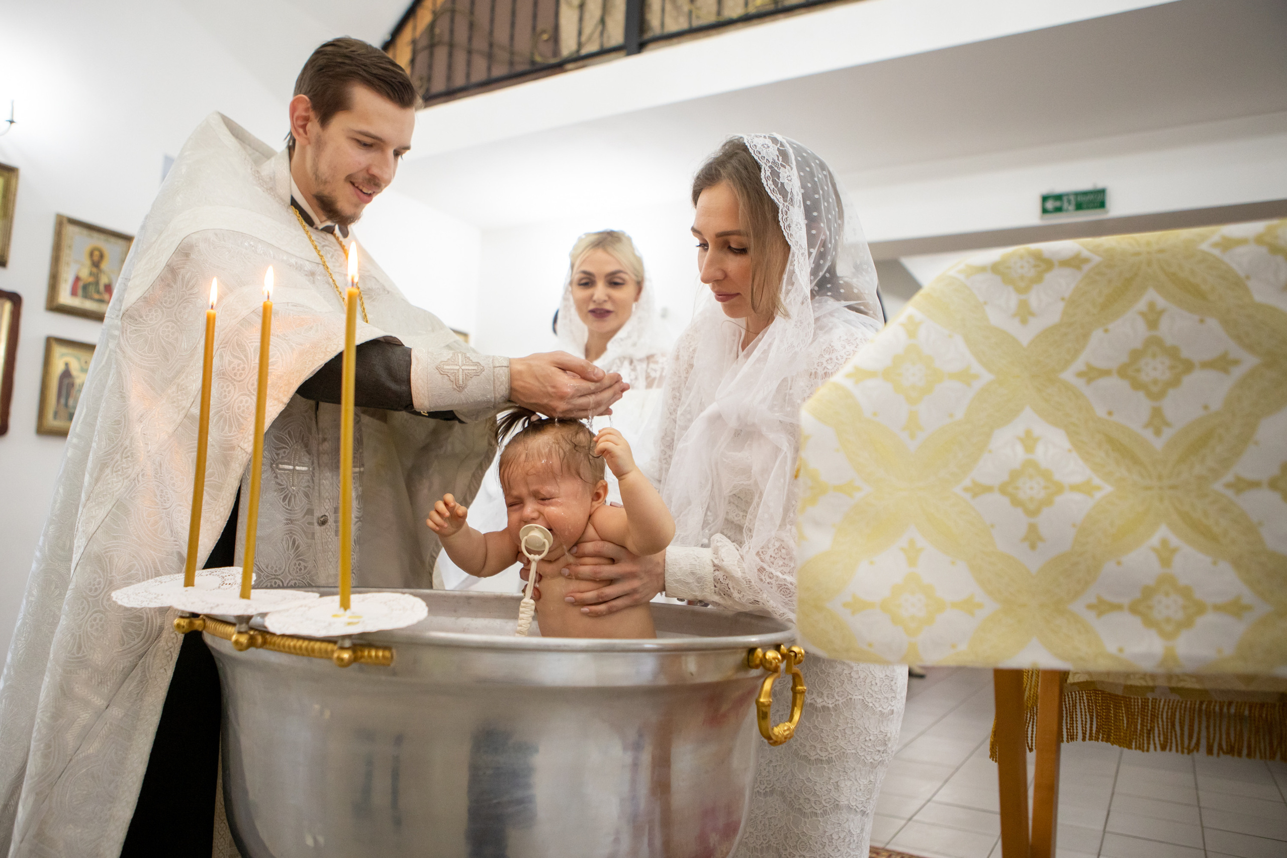 Крещение Аглаи. Фотограф в Оренбурге. Профессиональный фотограф