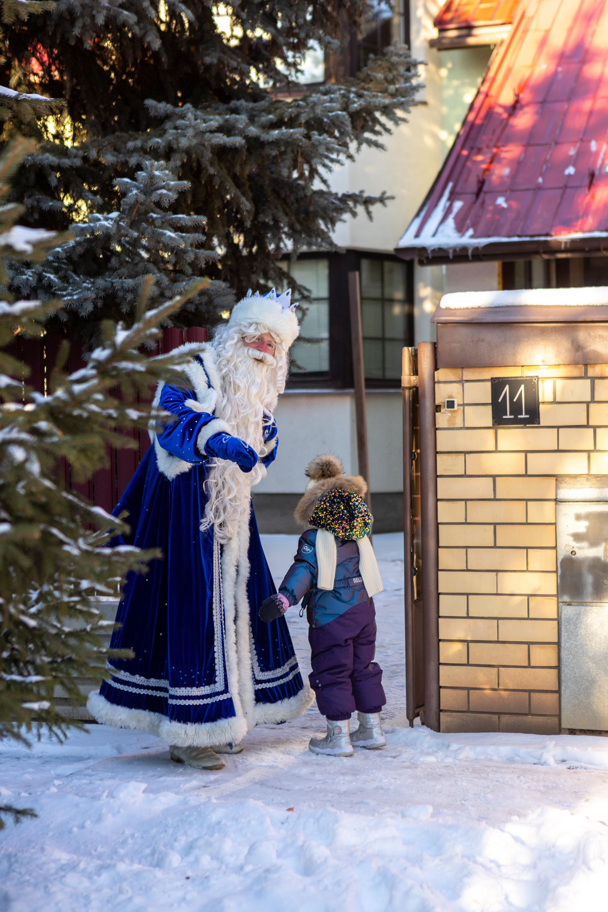 Поздравление от Деда Мороза. Фотограф в Оренбурге. Профессиональный фотограф