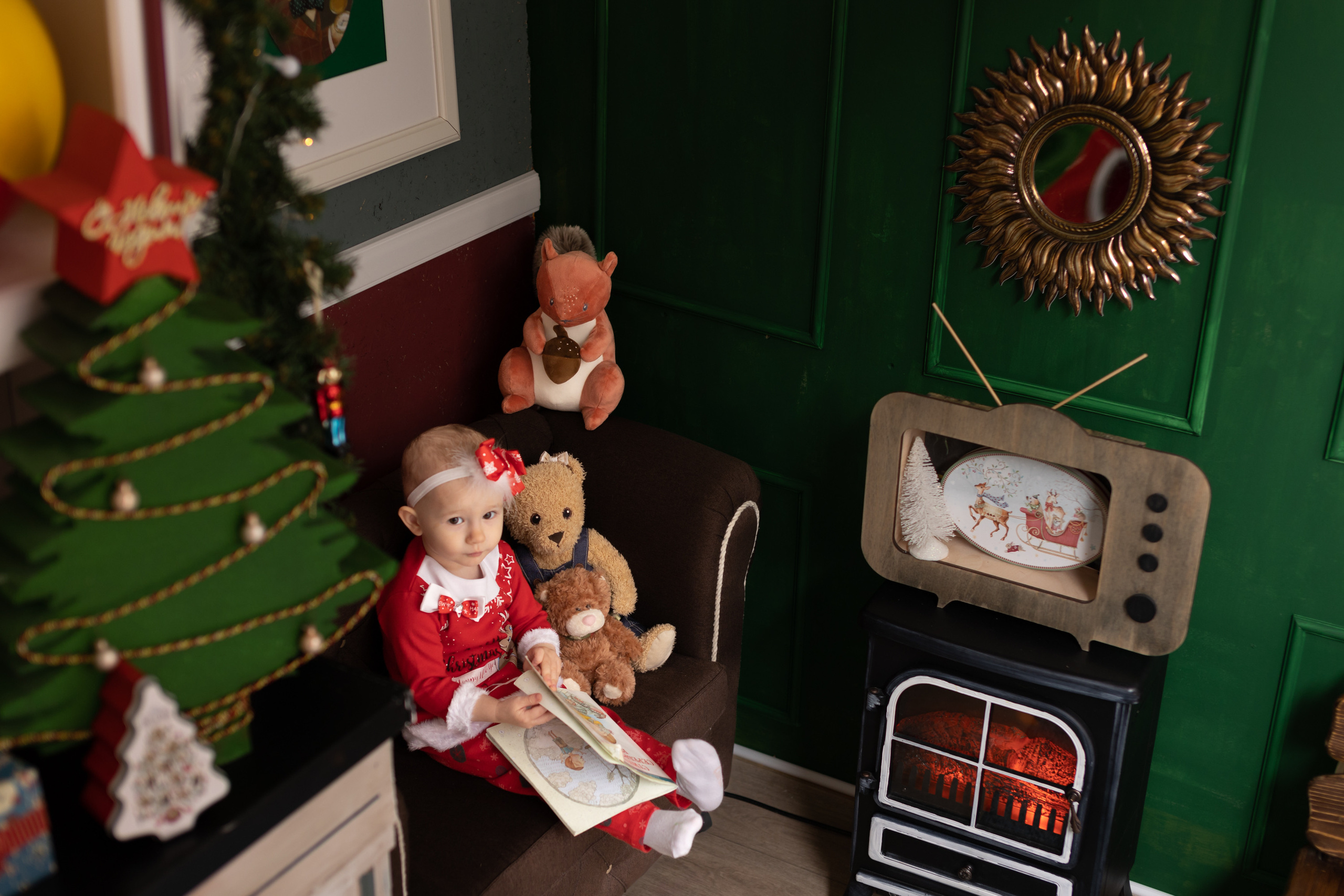 фотостудия с новогодним интерьером в оренбурге