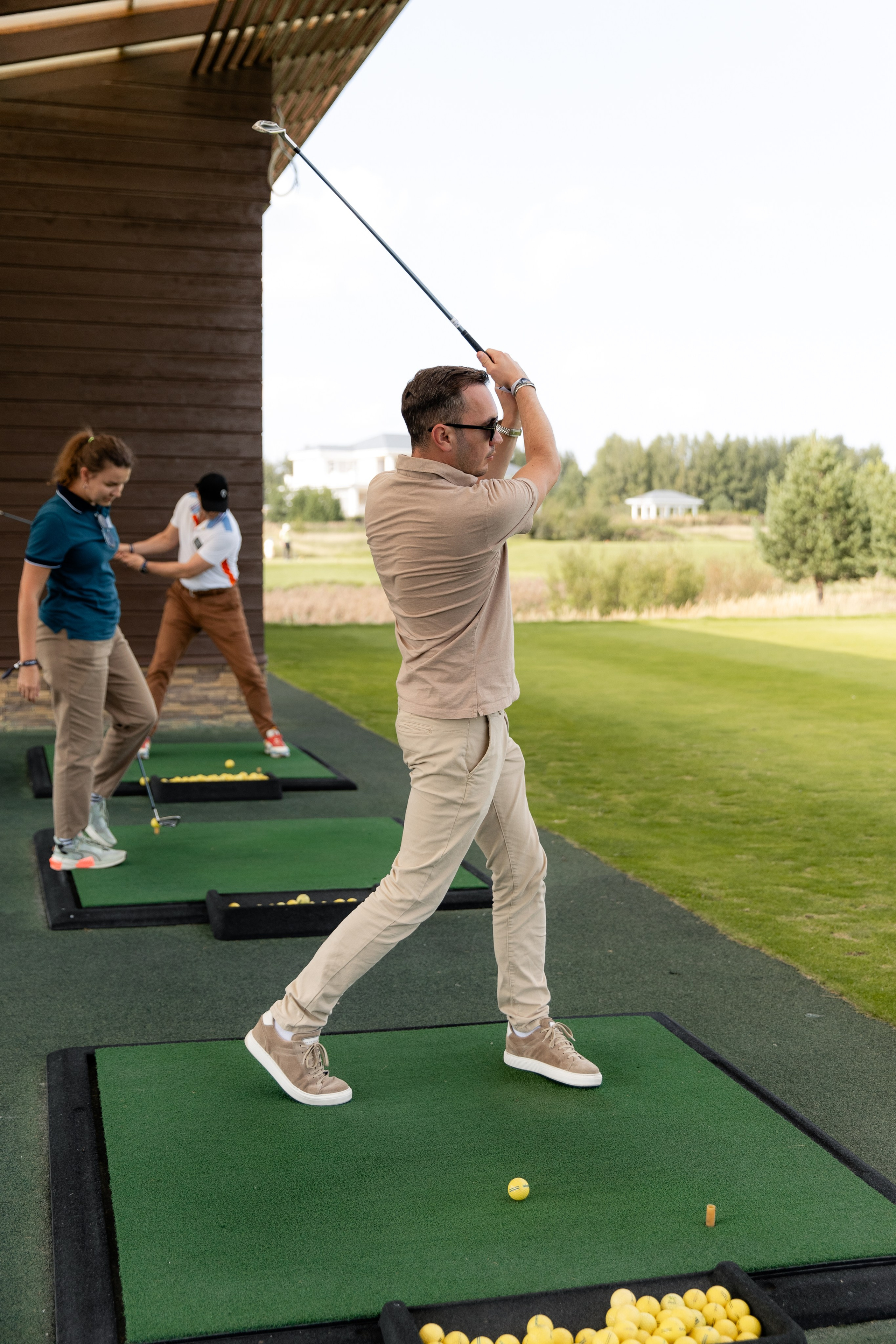Гольф-Клуб Завидово для Т-Банк. Фотограф в Москве Вероника Иньякова