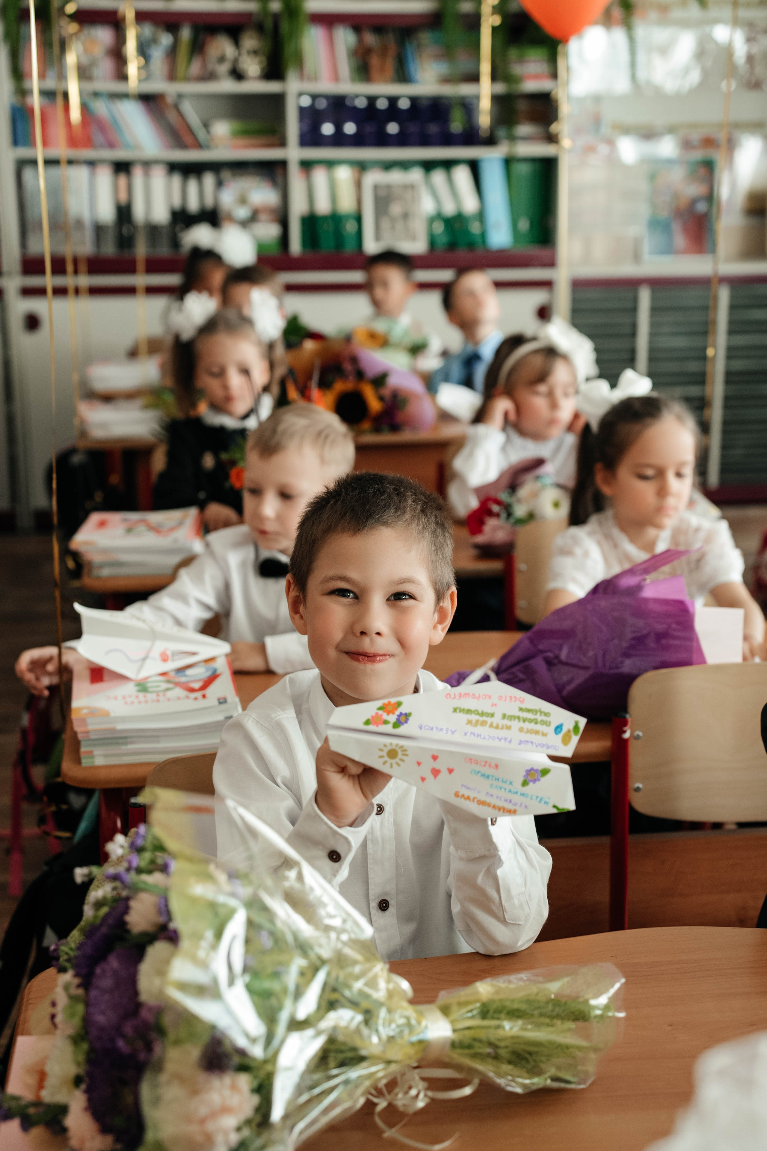 1 сентября, 1-й класс. Свадебный фотограф Москва Александра Аверкова