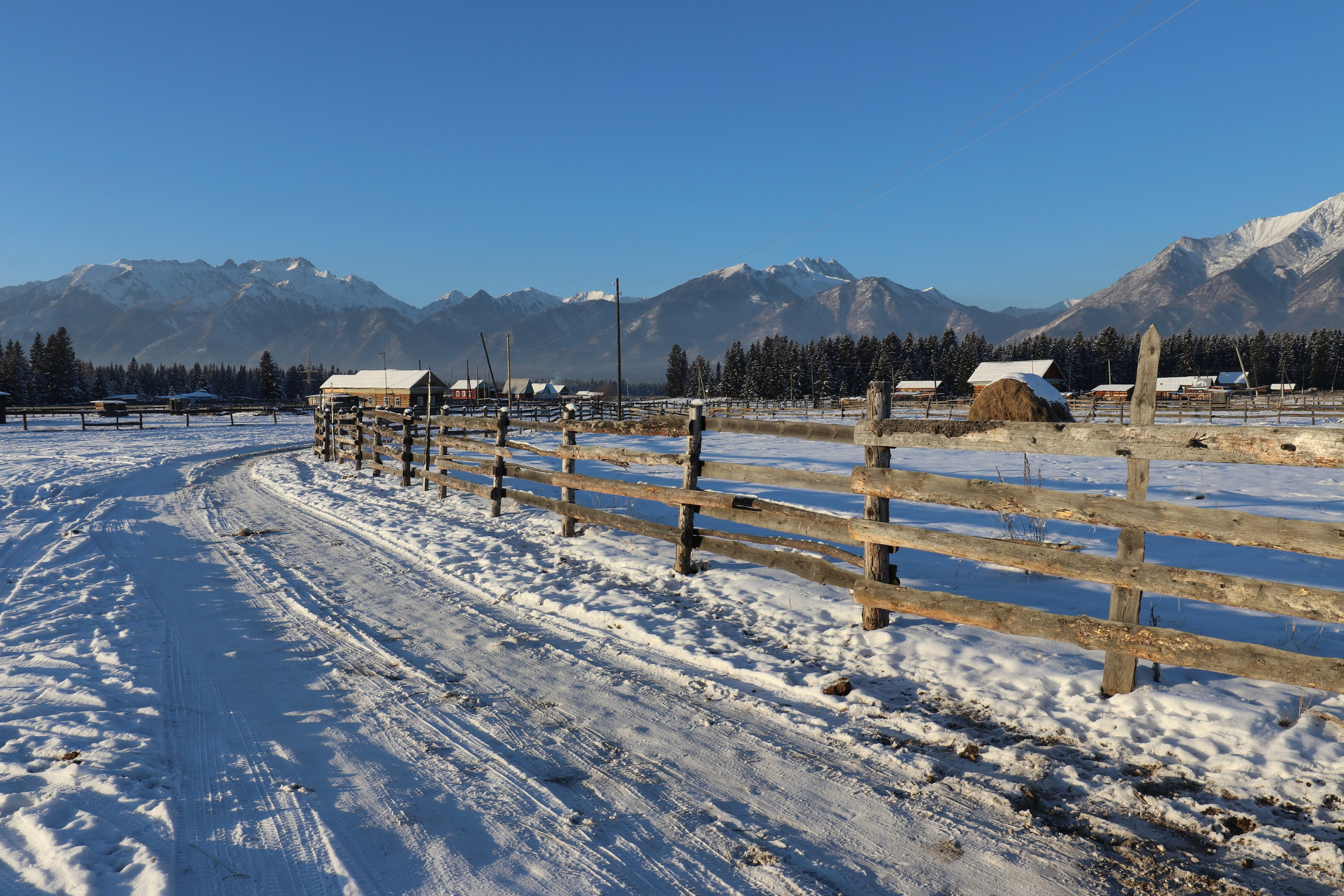 Аршан. Январь 2022. Путешественник-фотограф из Санкт-Петербурга Татьяна Свистулина