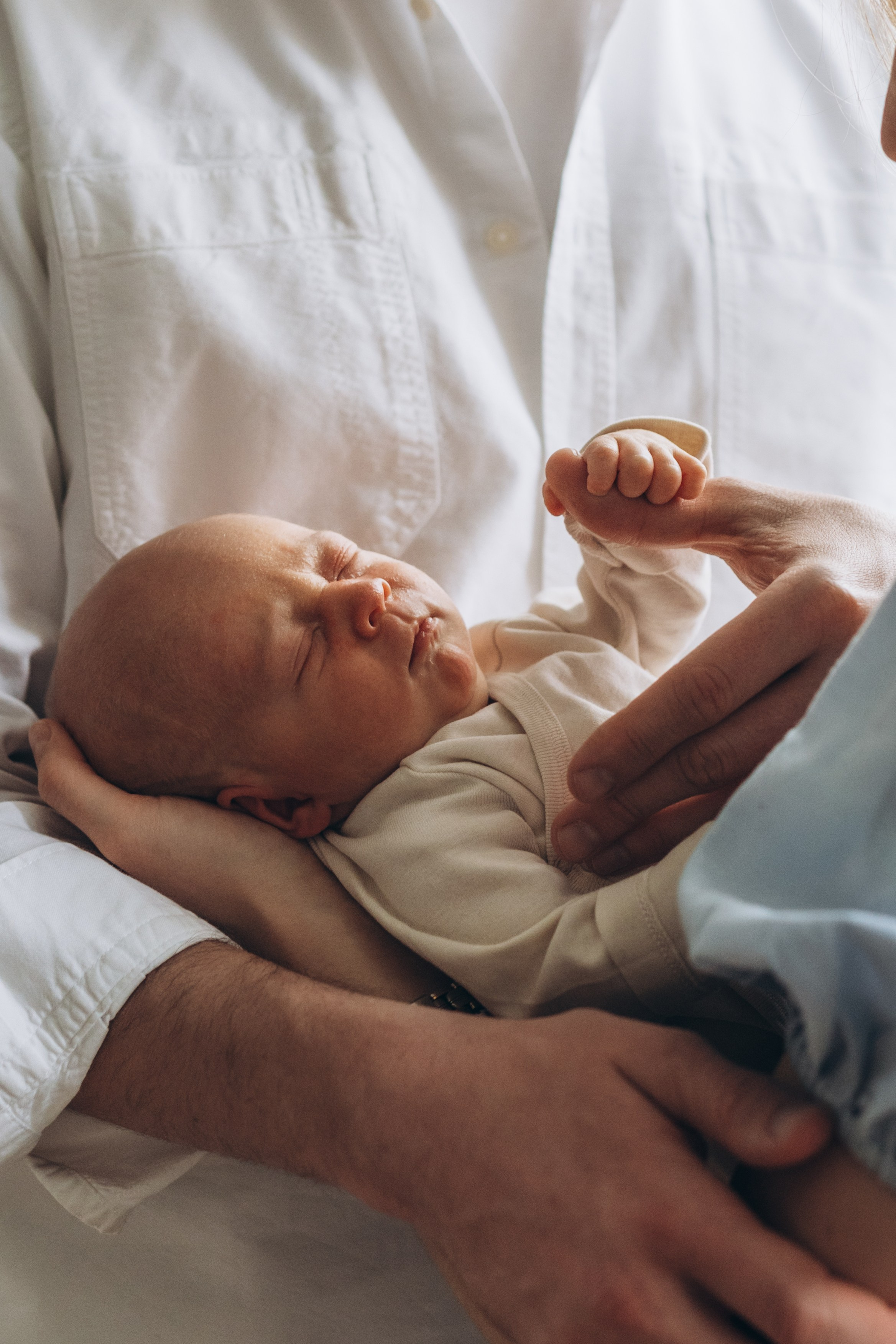 Новорожденный малыш Сева