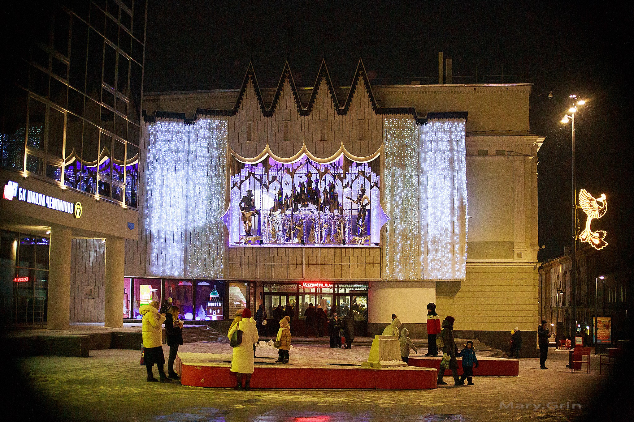 Ёлка в кукольном театре. Детский и семейный фотограф, фотограф мероприятий Нижний Новгород