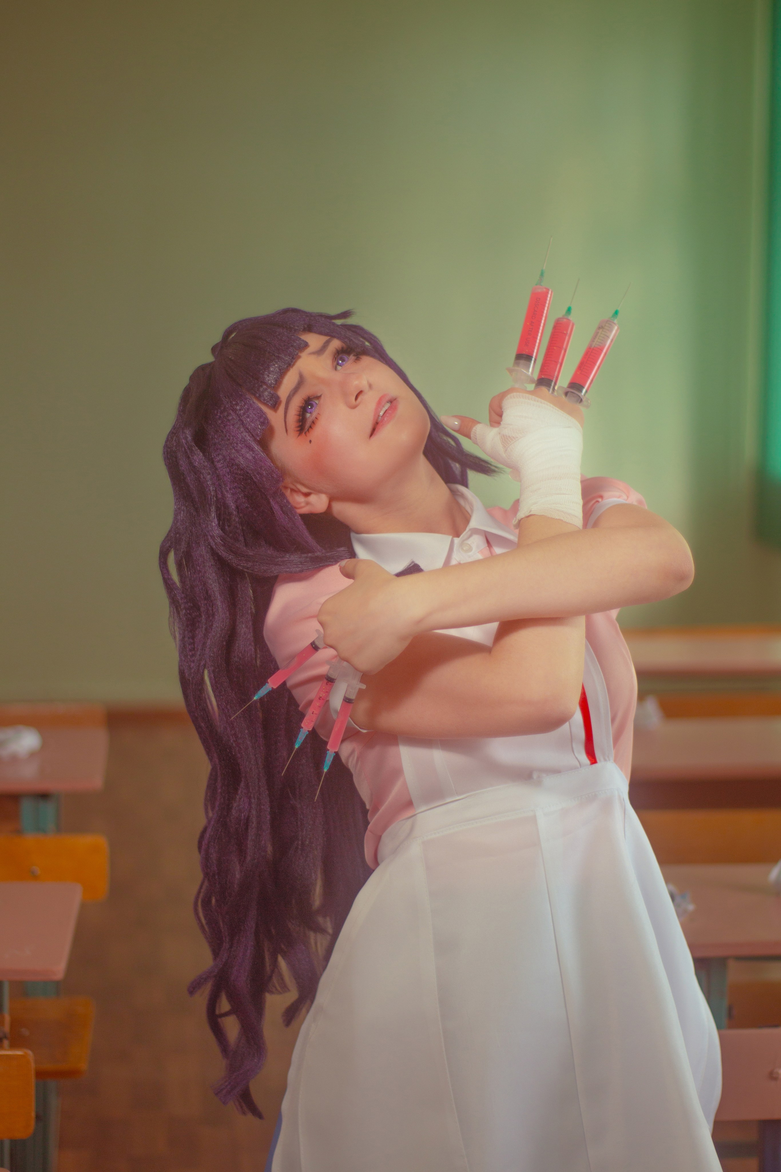 Enoshima Junko & Tsumiki Mikan (Danganronpa), Магадан-Ола 2024. Фотограф NotSilver