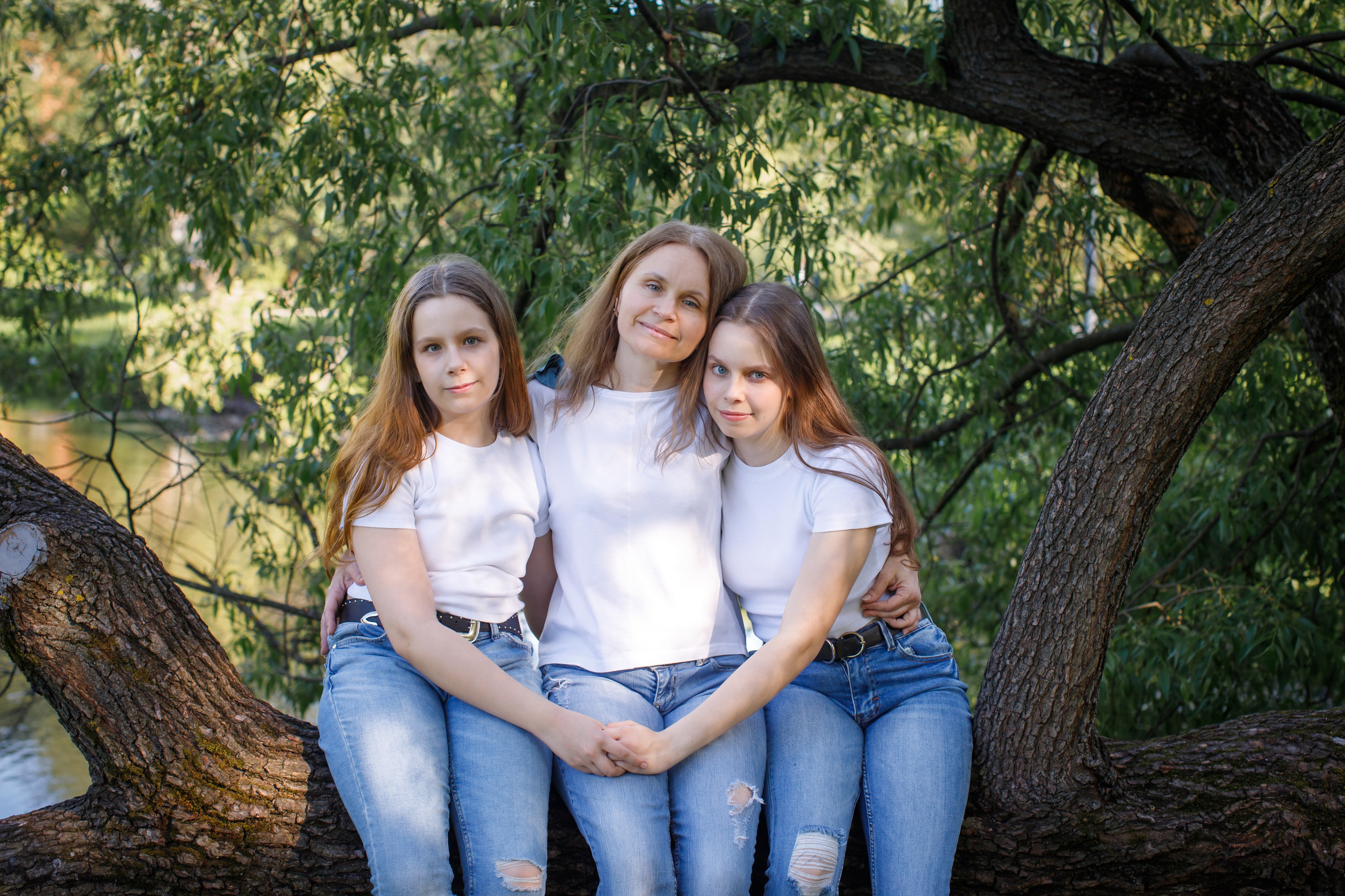 Таня и девочки. Детский и семейный фотограф Мария Киселёва. Москва