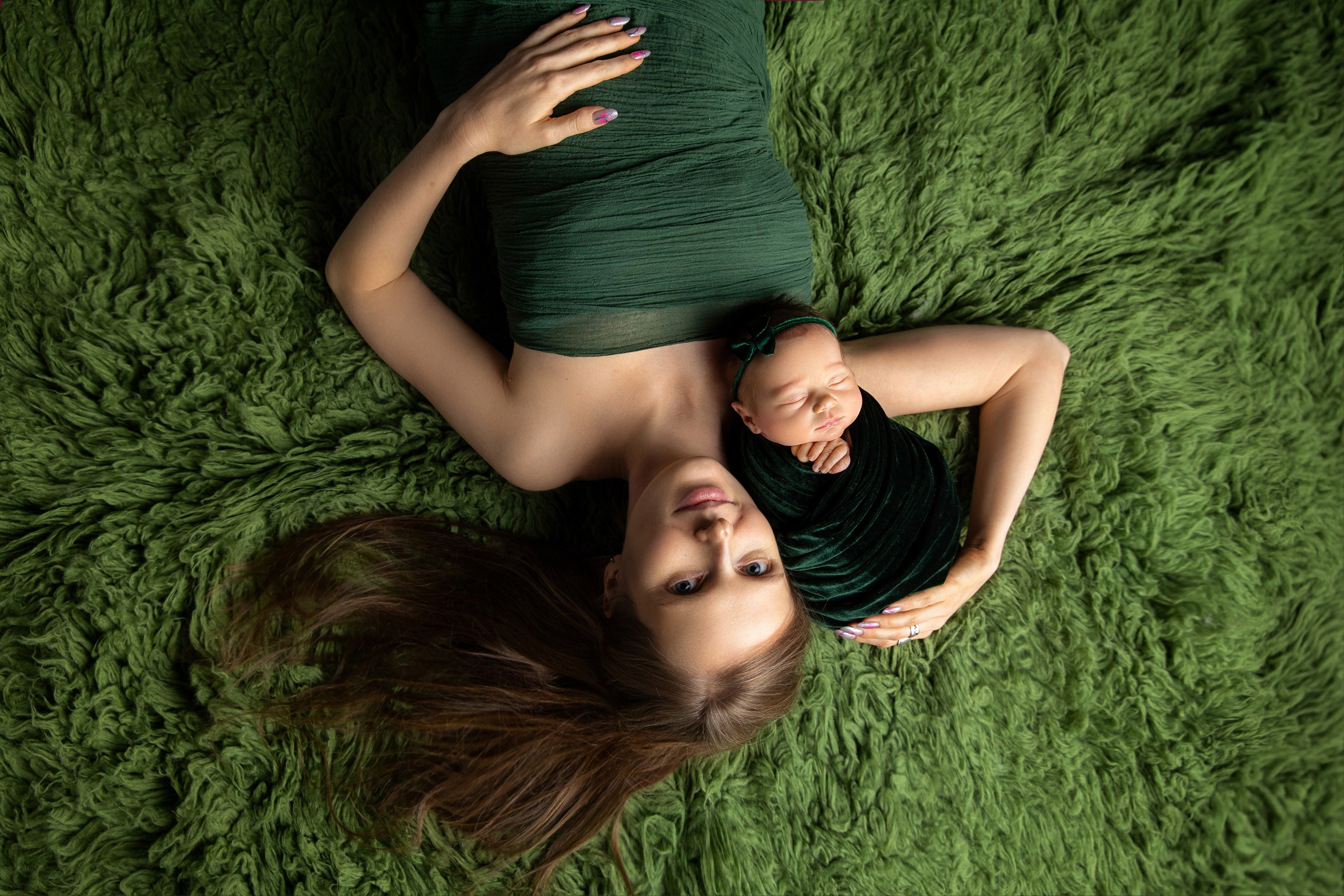 Forest green. Фотограф новорожденных, семейный фотограф в Санкт-Петербурге