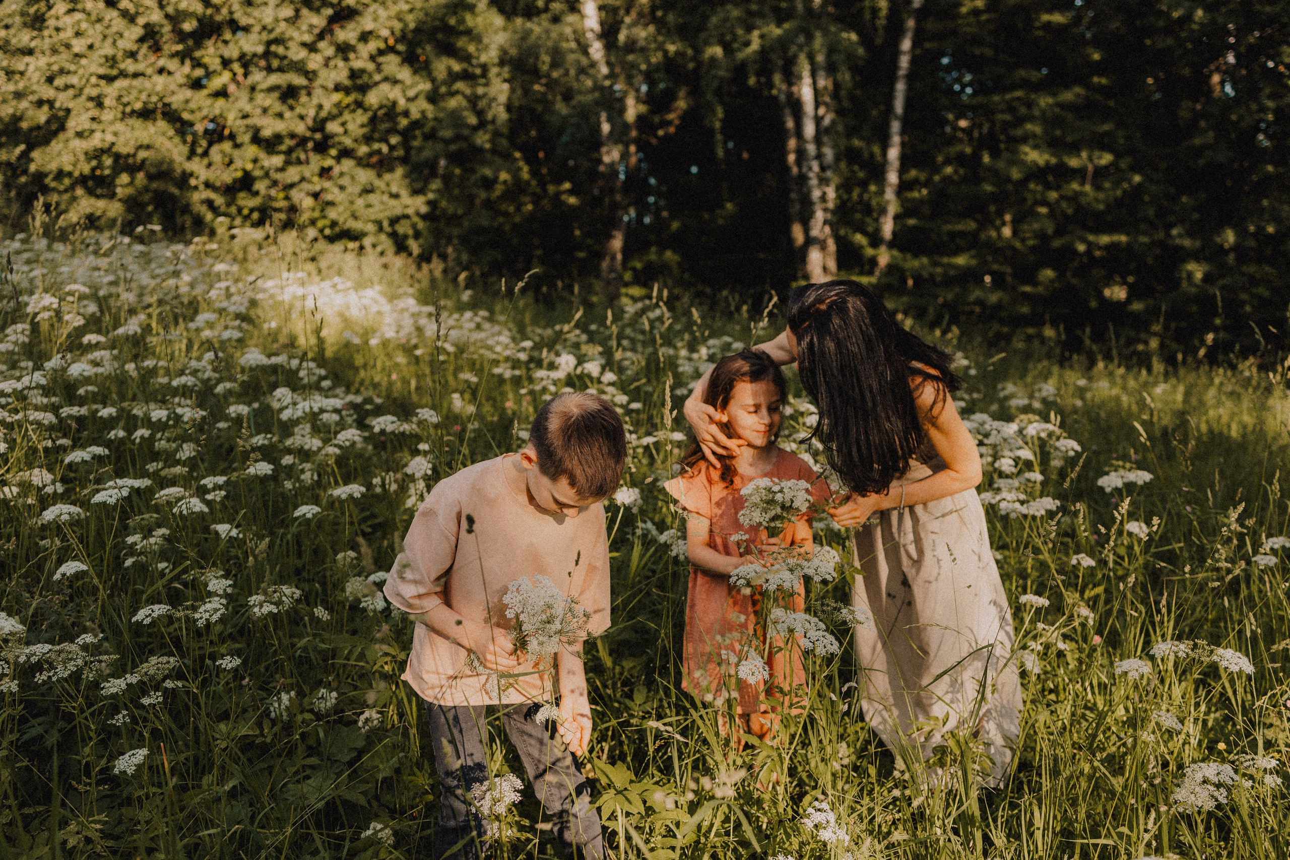 Илья, Катя, Ваня и Соня. Семейный фотограф Москва