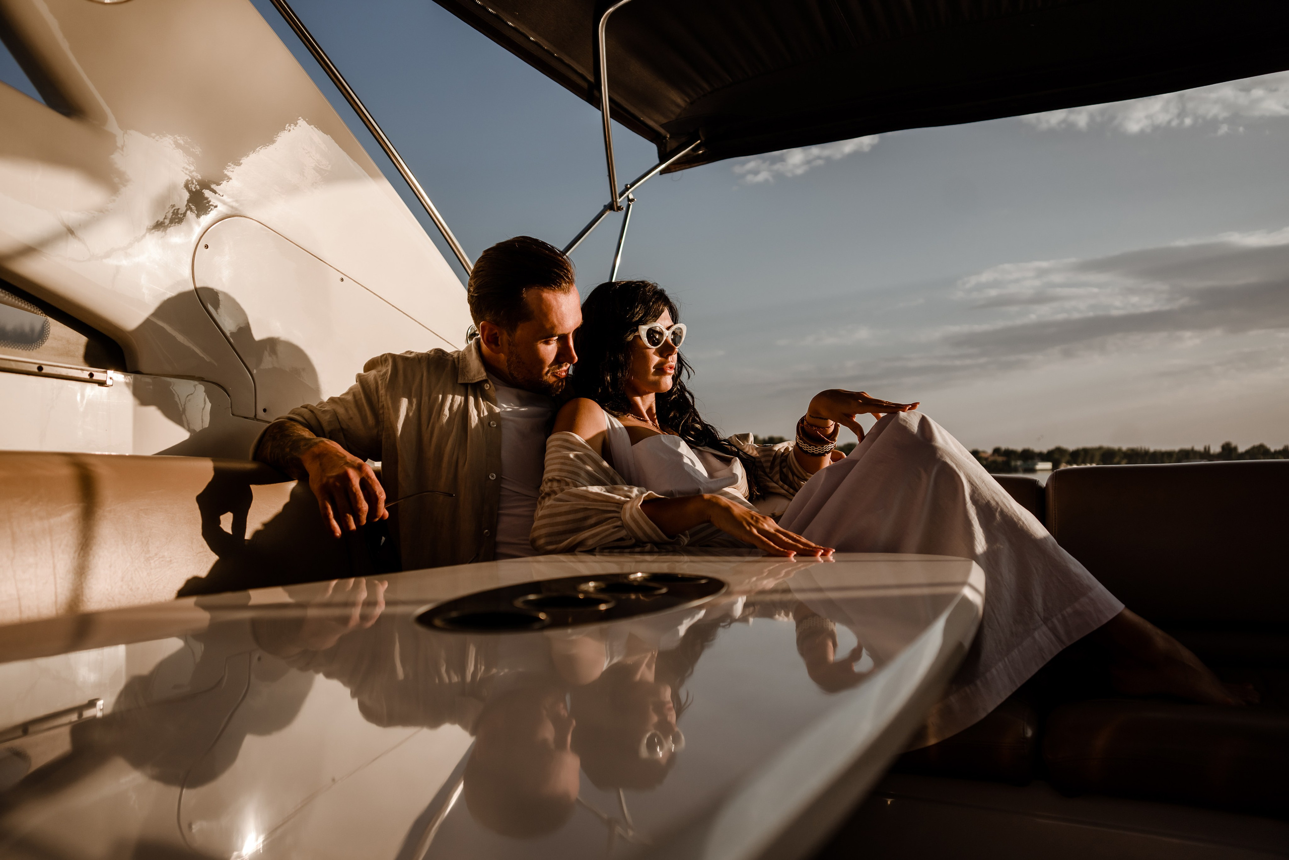 Фотосессия на Яхте. Свадебный и семейный фотограф Надежда Соловьева