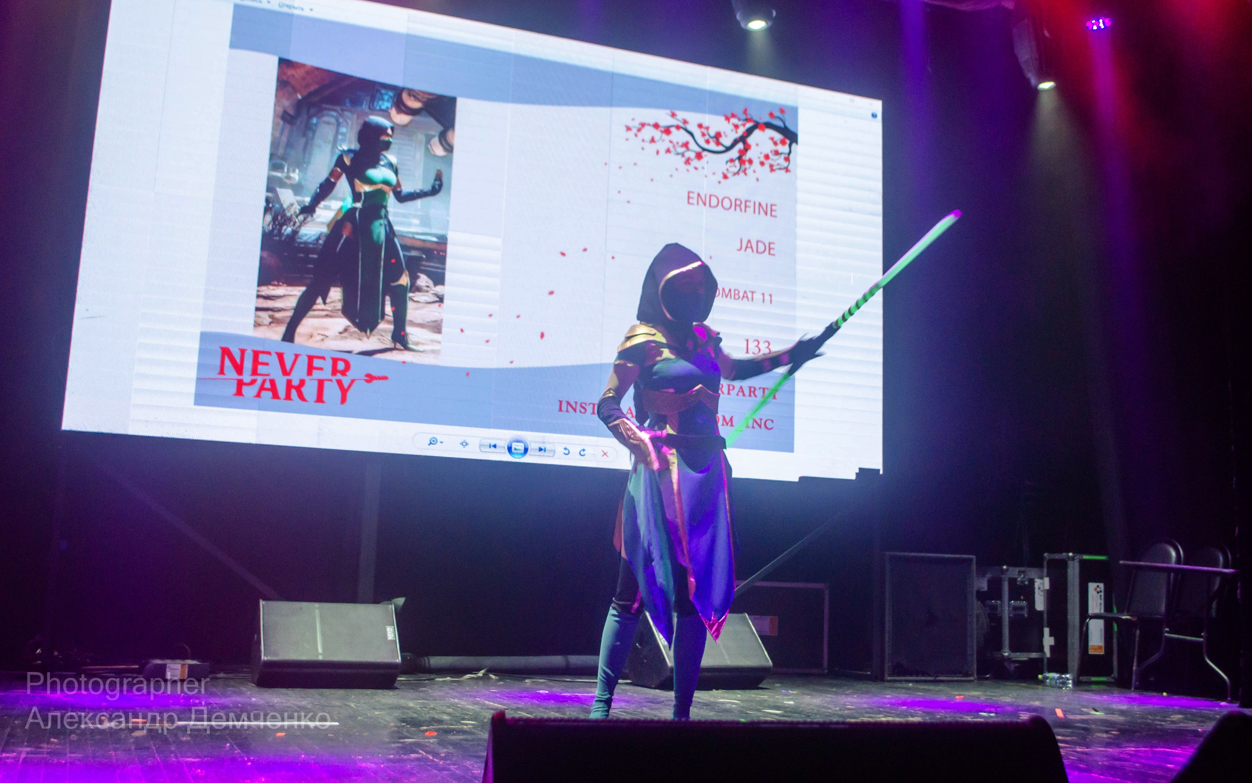 Фотосессия на фестивале косплея Never Party 3.0 в Москва