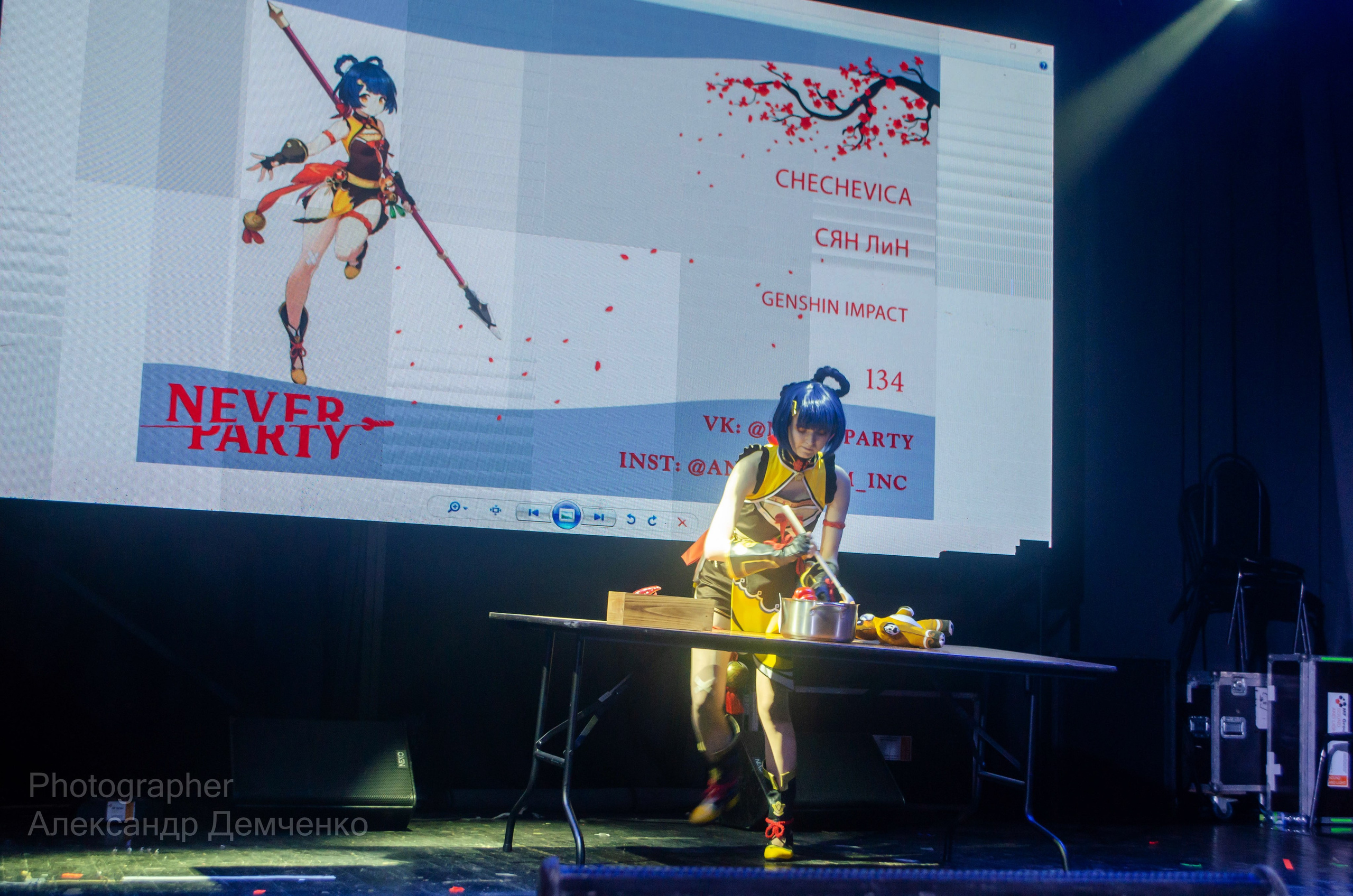 Фотосессия на фестивале косплея Never Party 3.0 в Москва