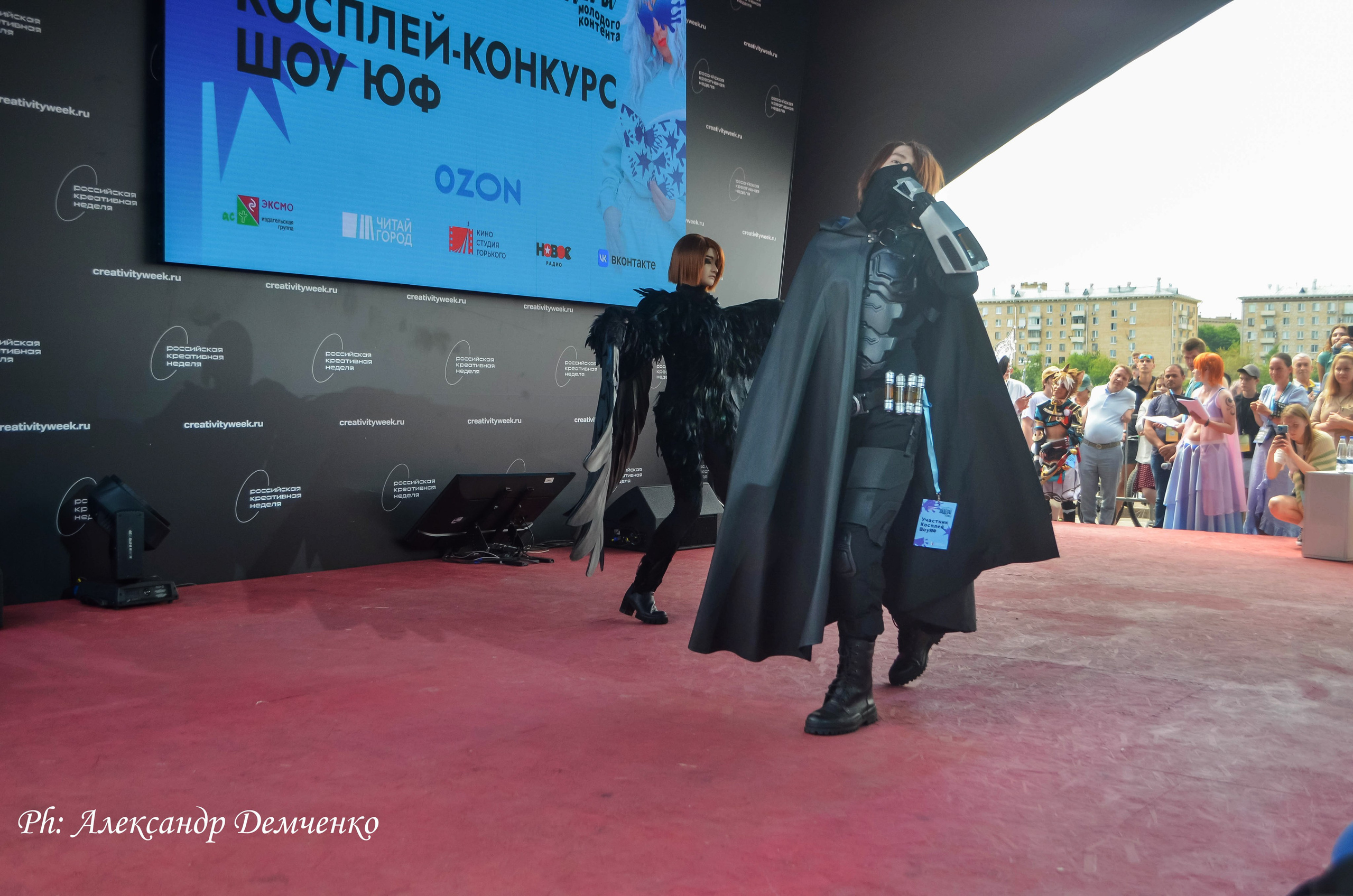 Фотосессия в Парке Горького на Лидеры молодого контента