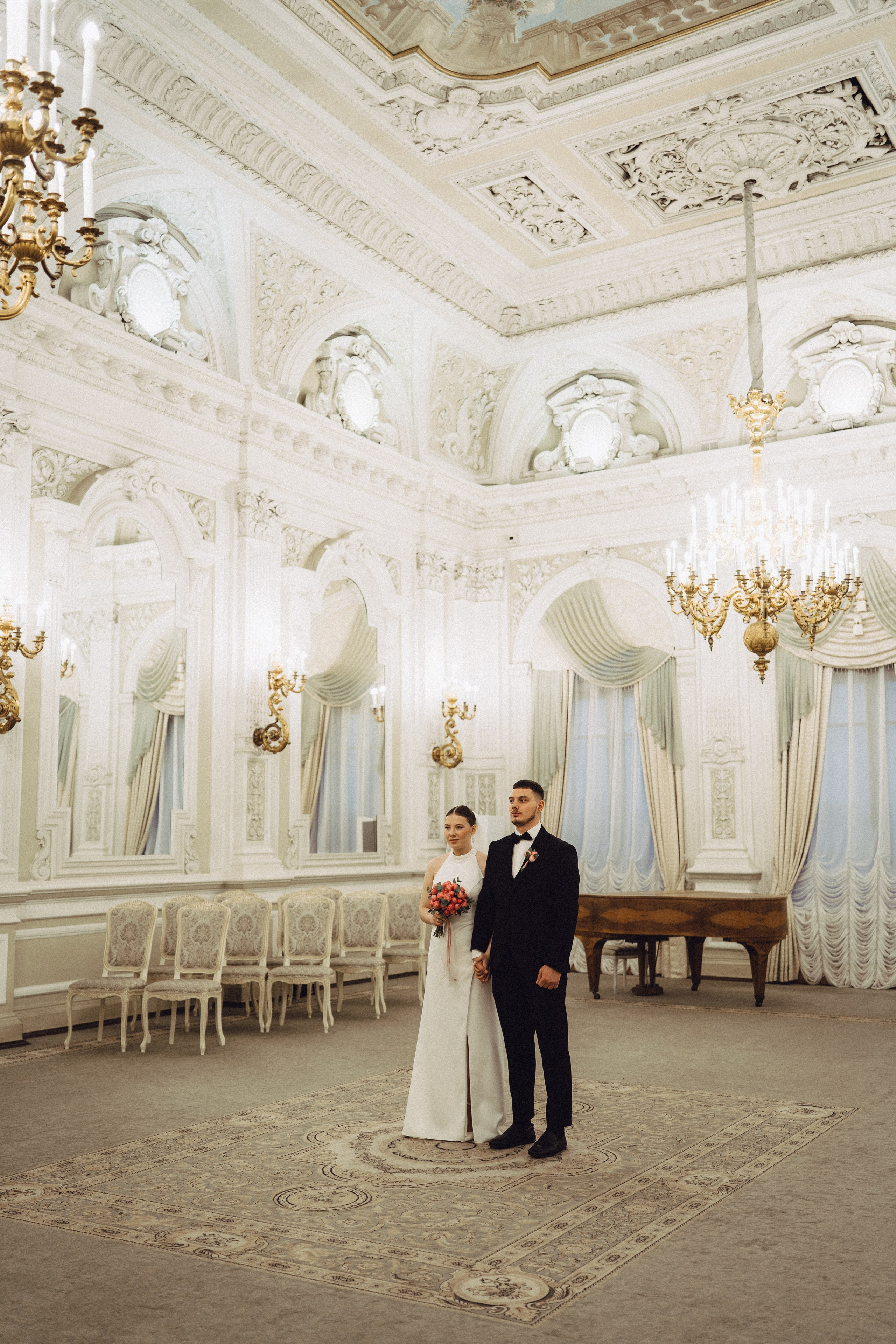 СВАДЕБНАЯ СЬЕМКА В ПЕВОМ ДВОРЦЕ БРАКОСОЧЕТАНИЯ. Профессиональный фотограф, Санкт-Петербург — Виктория Богомолова