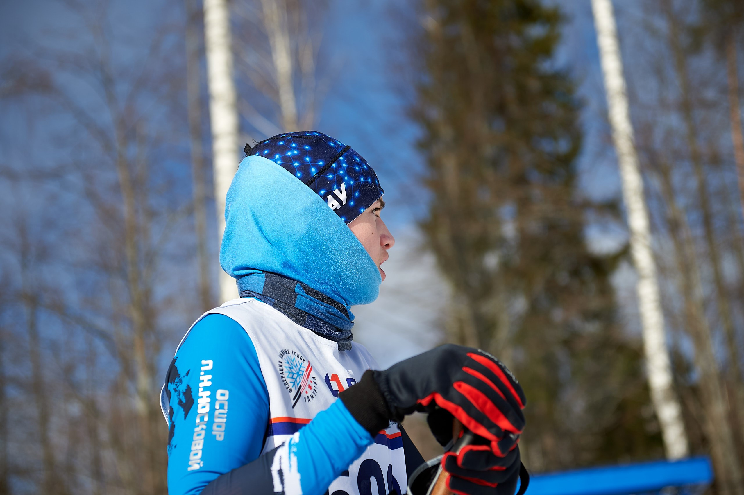 Всероссийские соревнования по лыжным гонкам «Пионерская правда». Ижевс. Спортивный репортажный фотограф в Ижевске Сергей Мерзляков