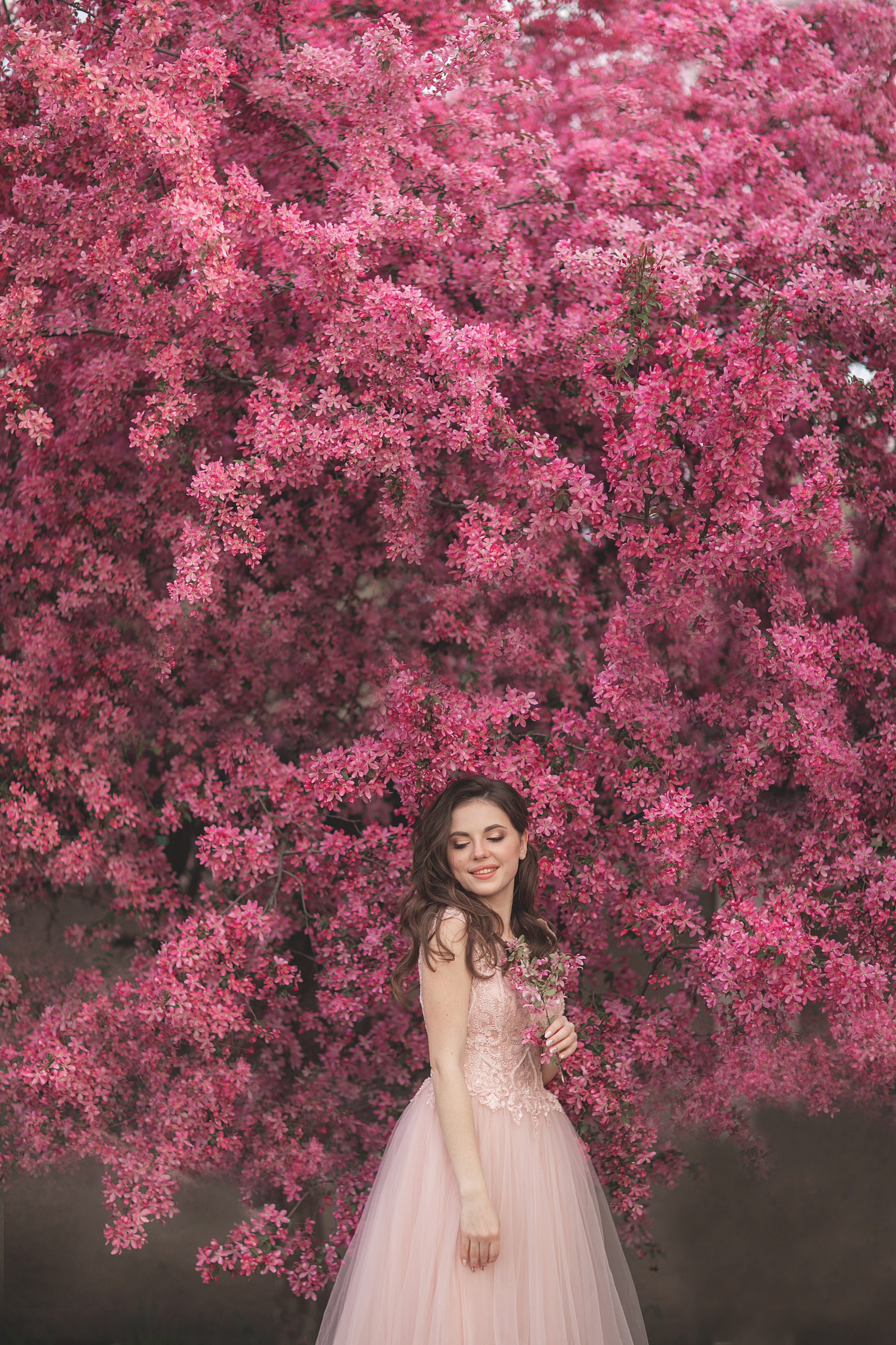 Декоративная яблоня. Семейный и детский фотограф Краснодар Валерия Власенко