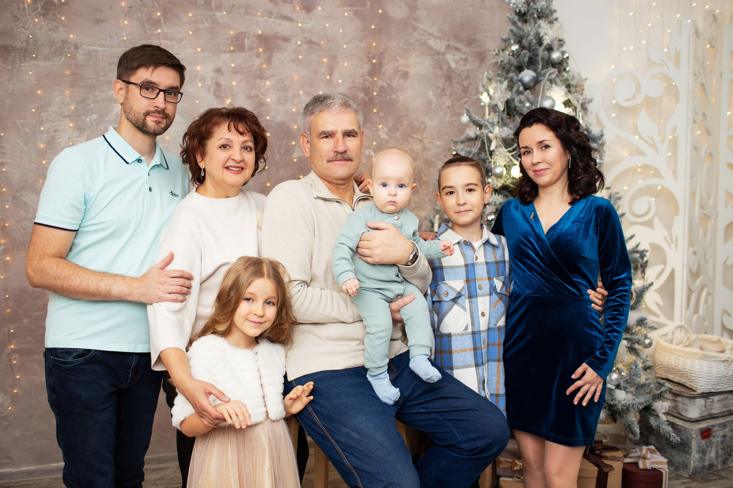 Новогодняя фотосессия. Портретный и семейный фотограф в Краснодаре Оксана Сараева