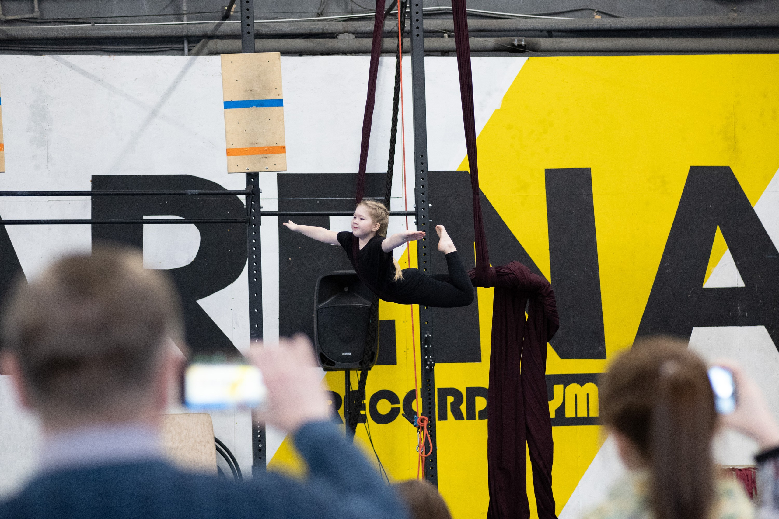 Внутриклубные соревнования по воздушной гимнастике 02.04.23