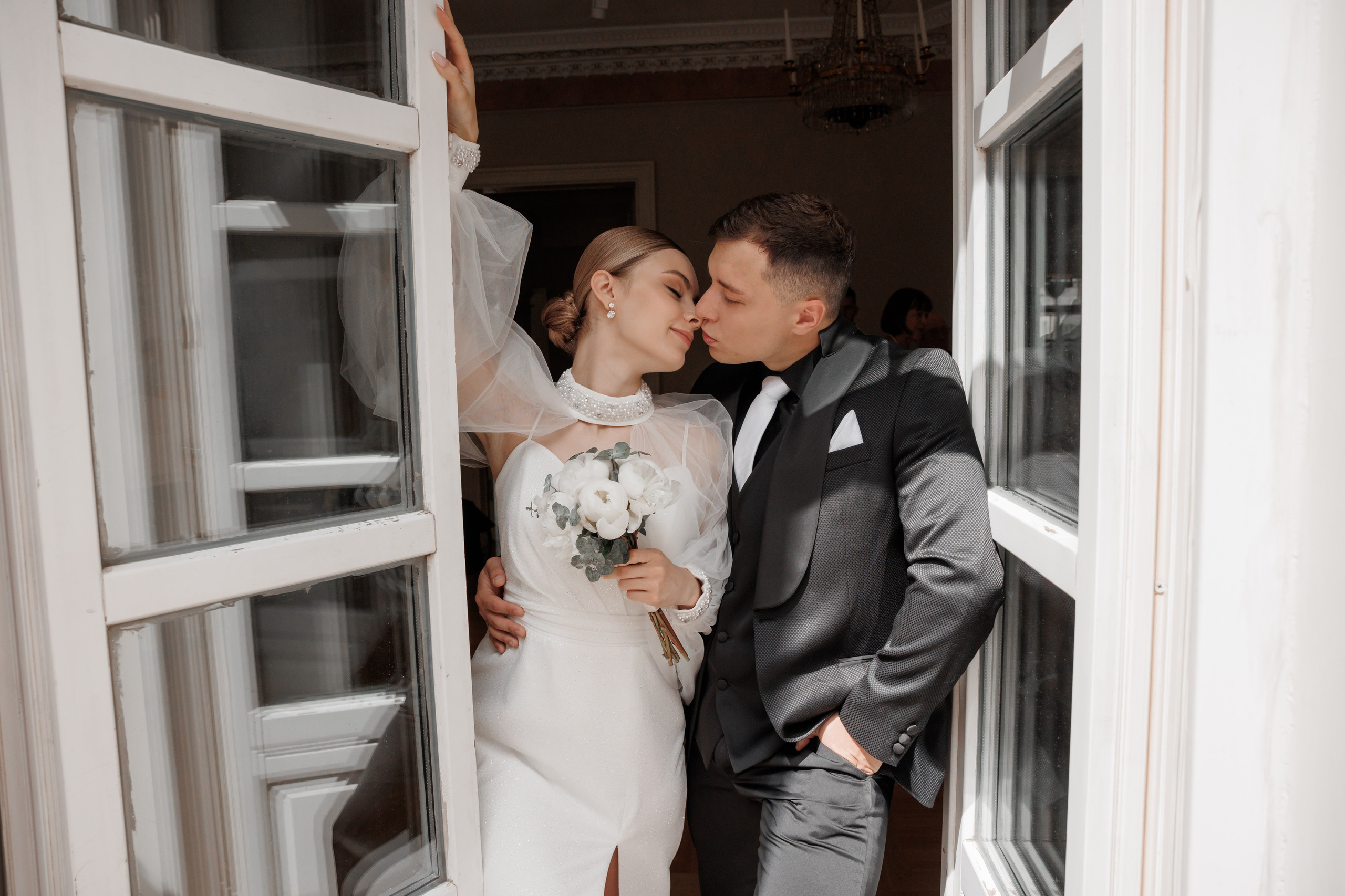 Анна и Сергей, Особняк Муравьевых-Апостолов, прогулка по ВДНХ, ресторан «Домик в саду». Свадебный и репортажный фотограф (Москва, Королев и другие)