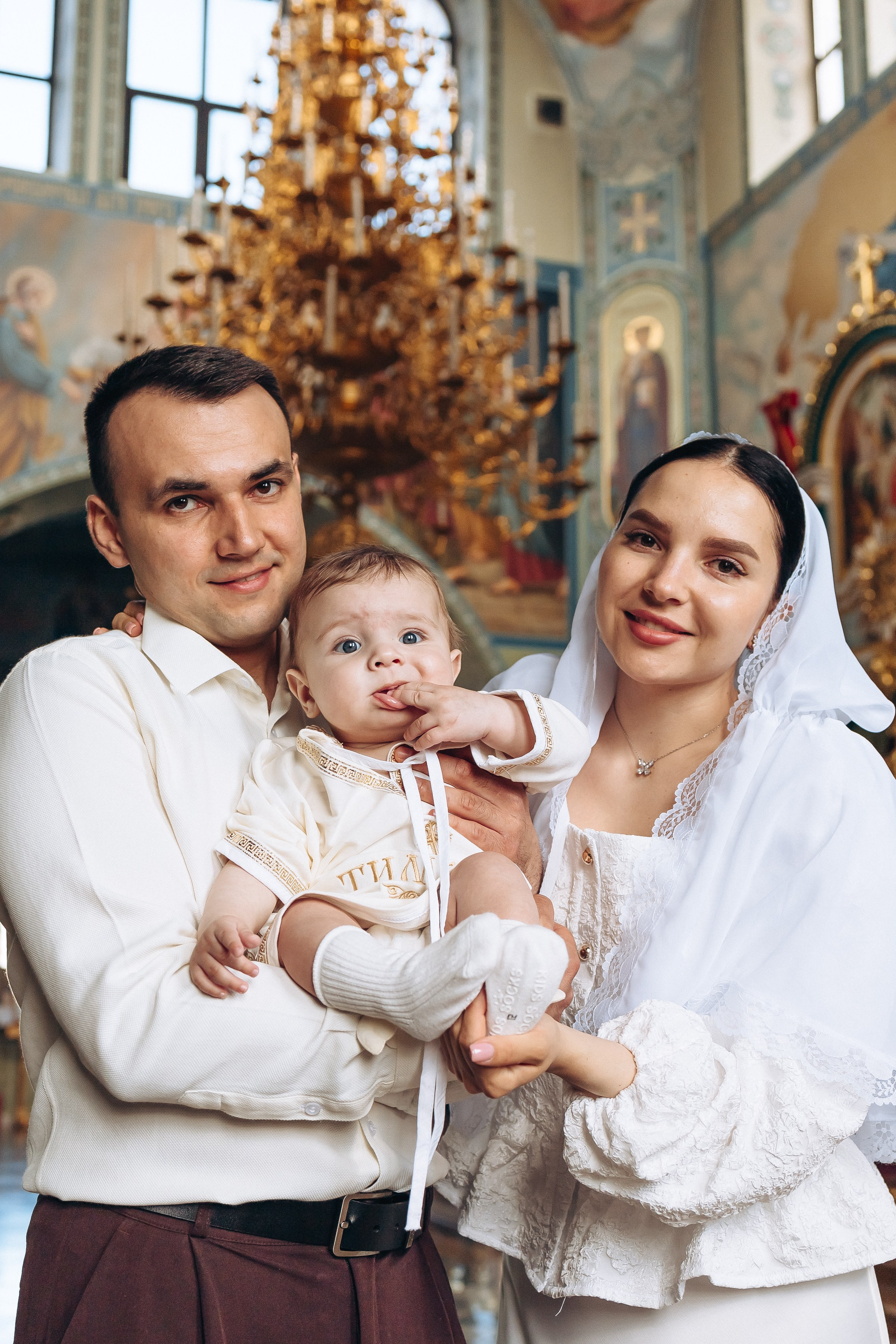 Крещение Тимофея. Семейный фотограф в Волгодонске Краченцева Анна