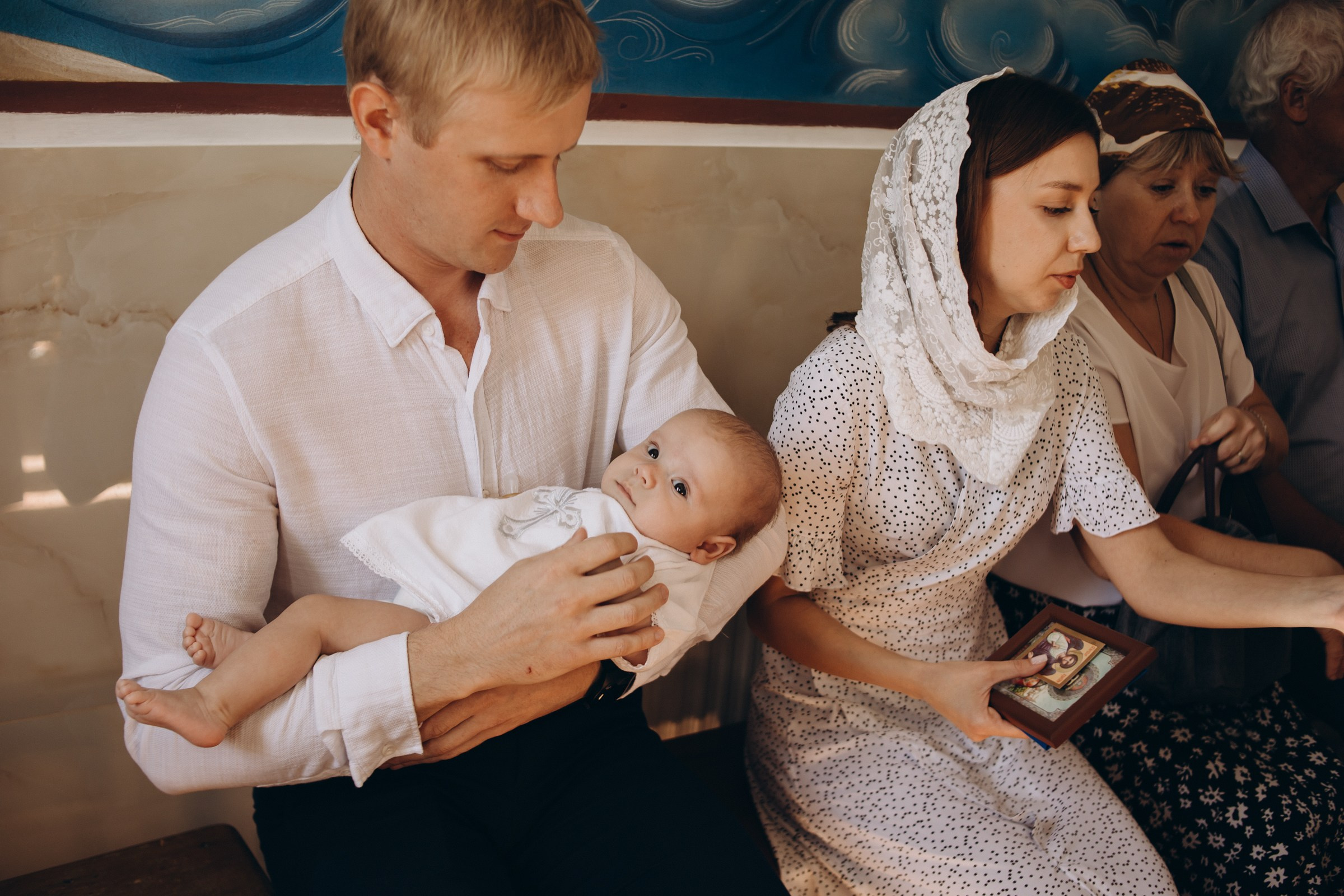 Крещение Дмитрия. Семейный фотограф в Волгодонске Краченцева Анна