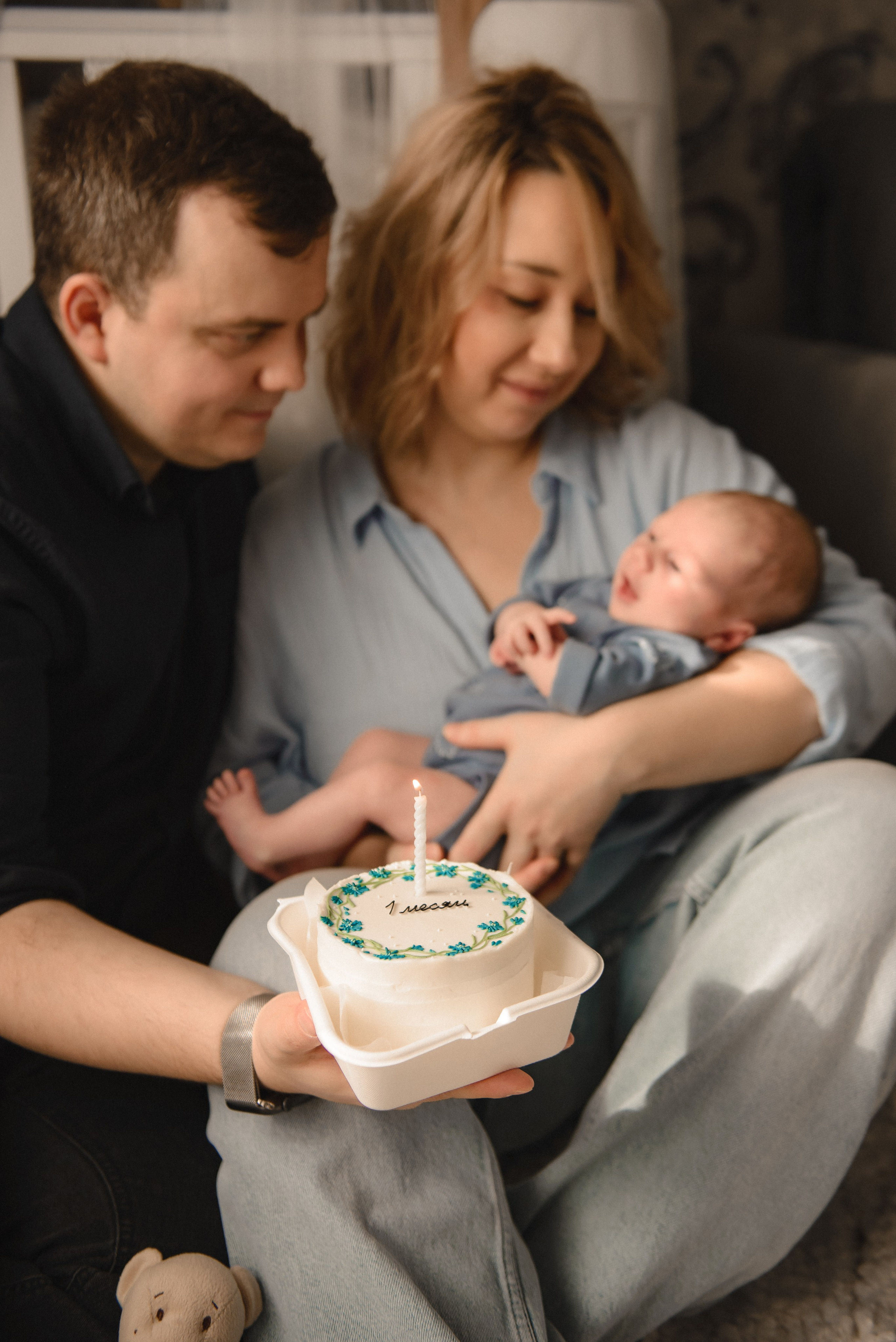 Первый месяц малышки Василисы. Семейный фотограф в г. Ставрополь, Сорокина Мария