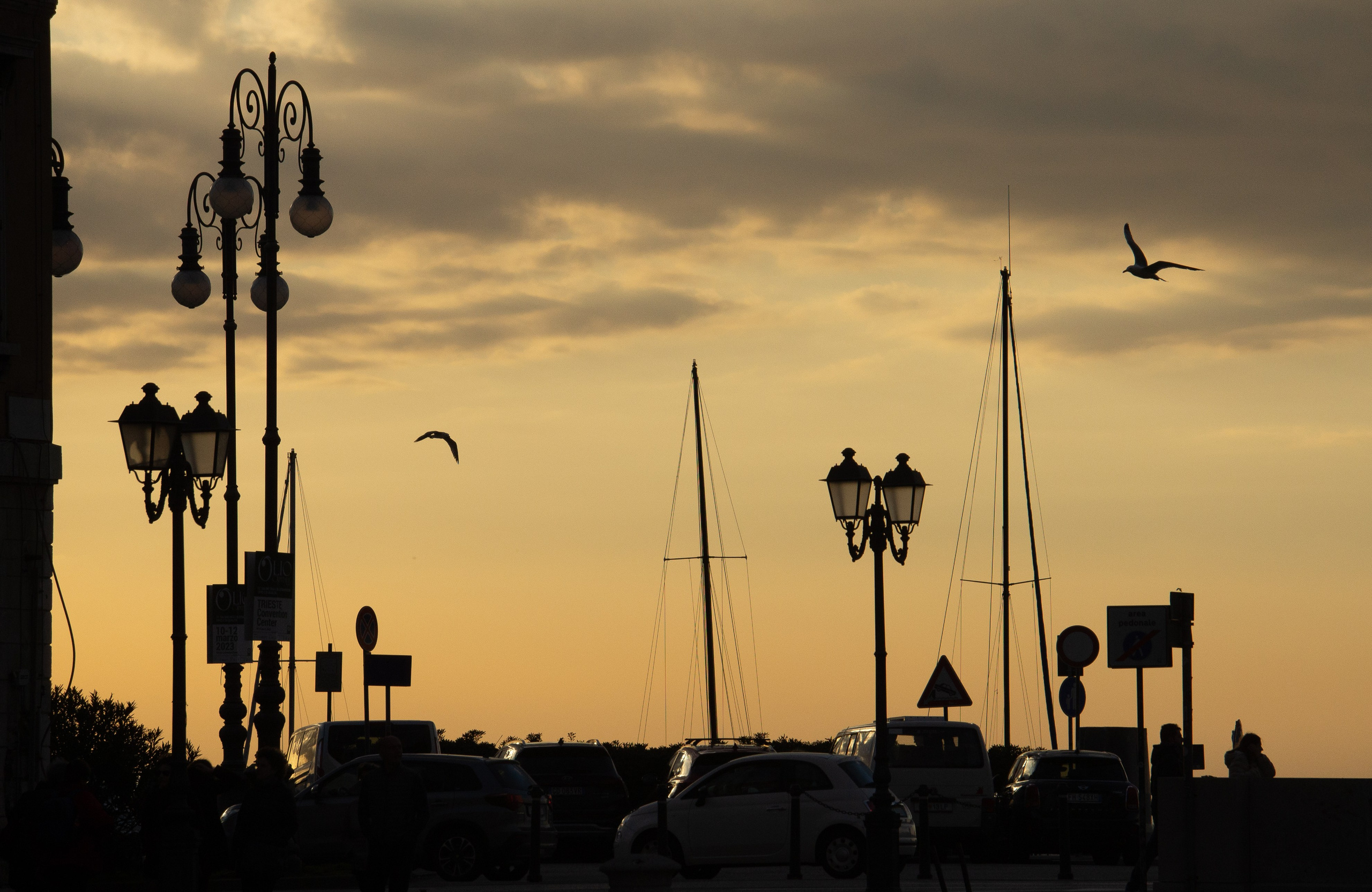 Lanterne di una citta. Fotografo Alina Imanbaeva Trieste e FVG