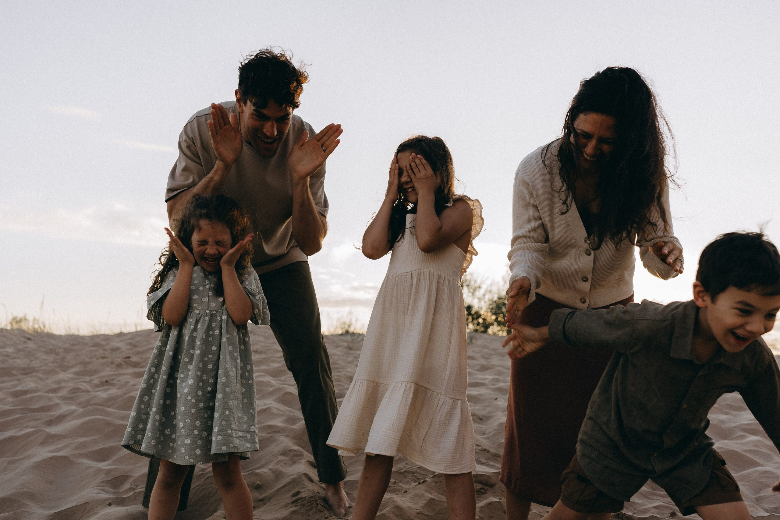 Семейная фотосессия на природе. Семейный фотограф в Москве Галина Гончар