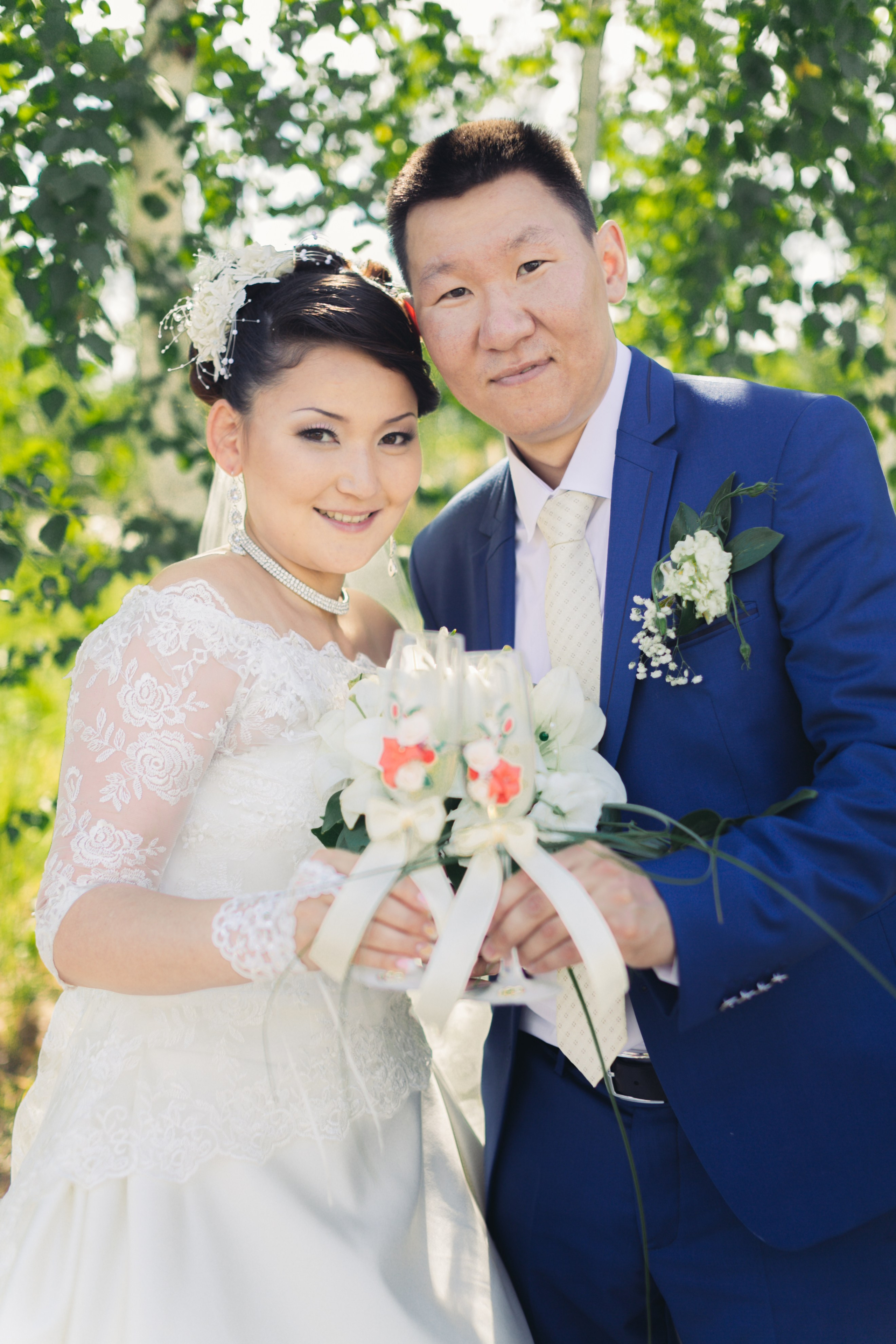 Летнее свадебное фото. Фотограф Надежда Куин, Якутск