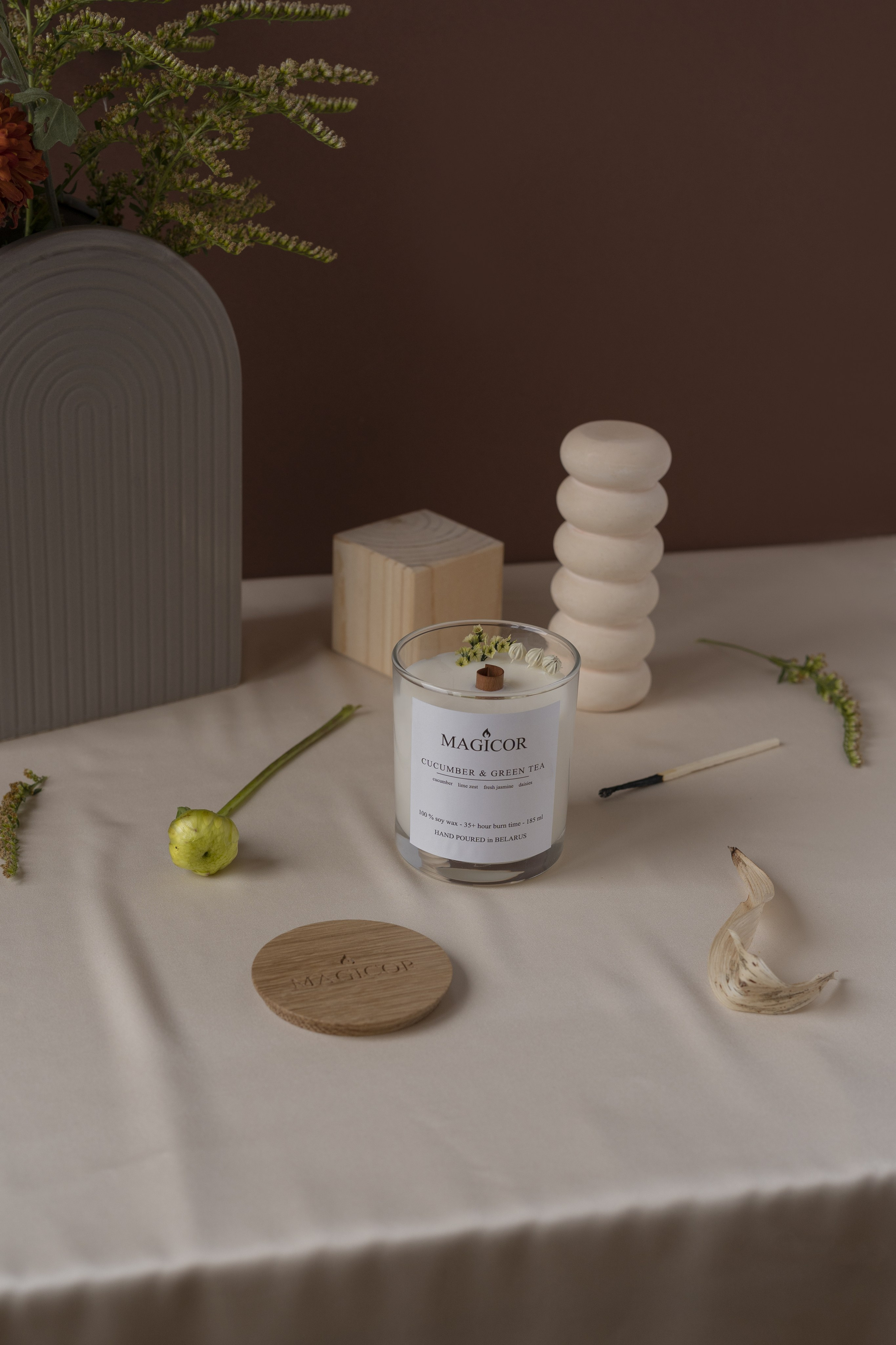 Свечи, диффузоры. Предметный фотограф в Грузии