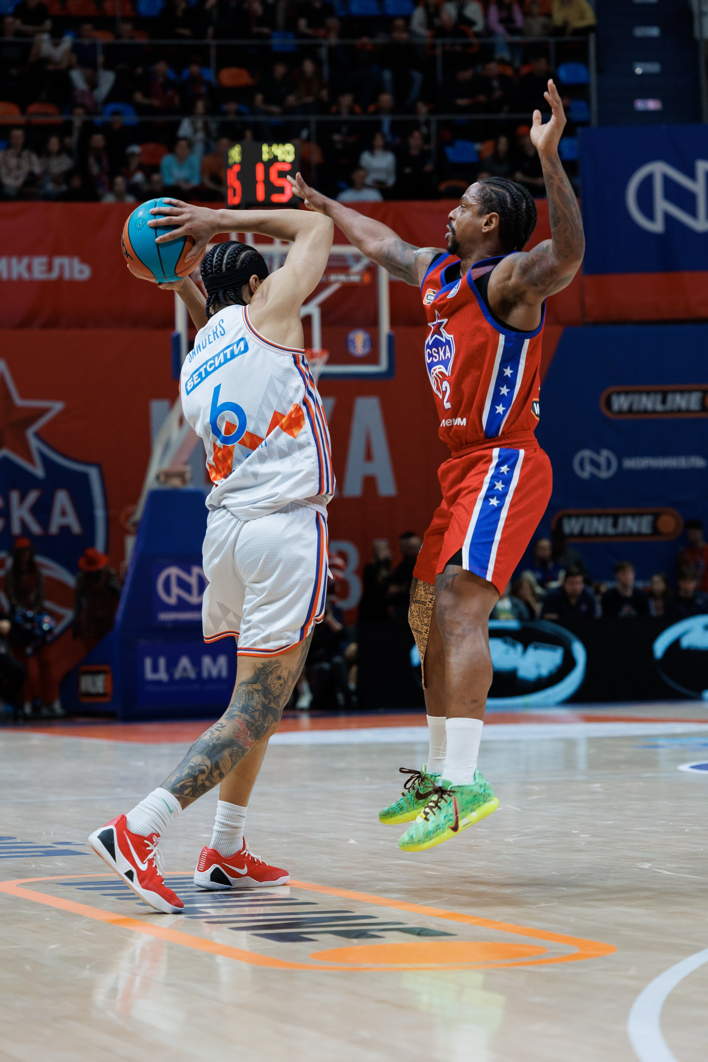 Баскетбол. ЦСКА — ПАРМА
