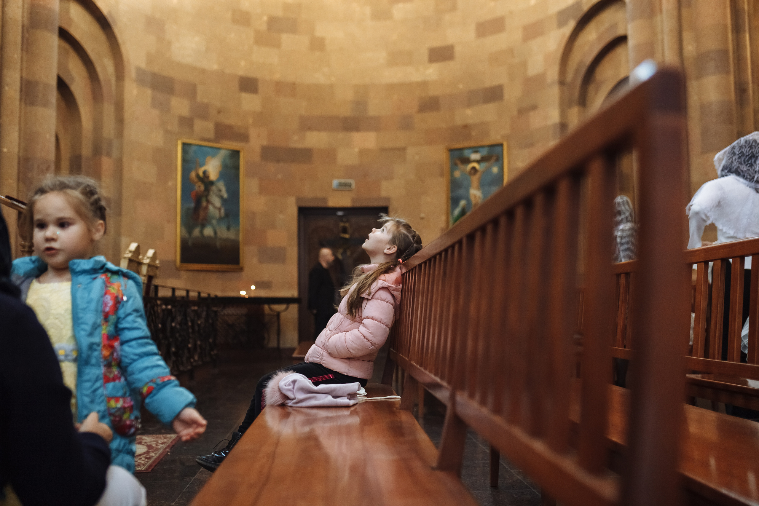 Крещение Армана. Фотограф Яна Левин