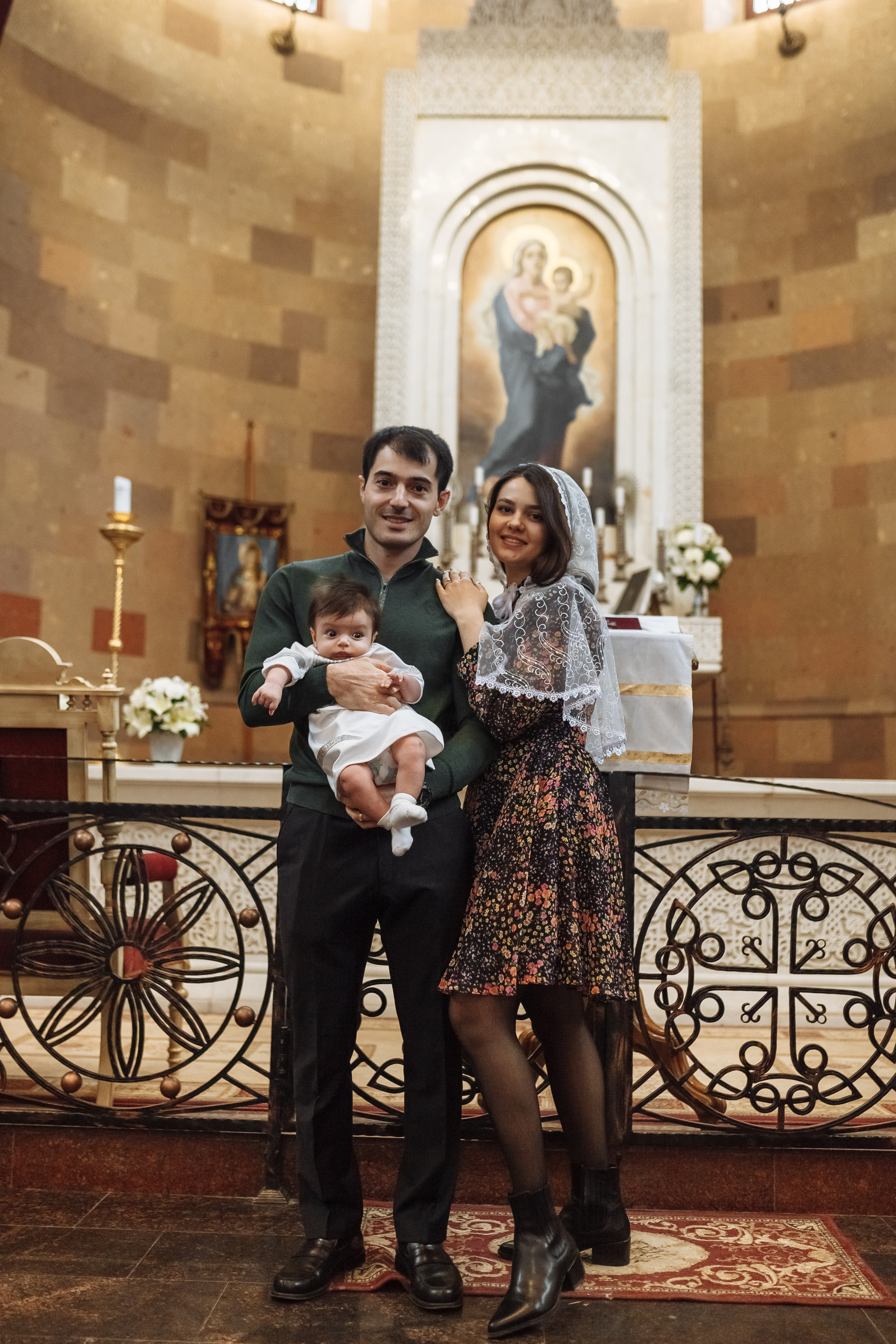 Крещение Армана. Фотограф Яна Левин