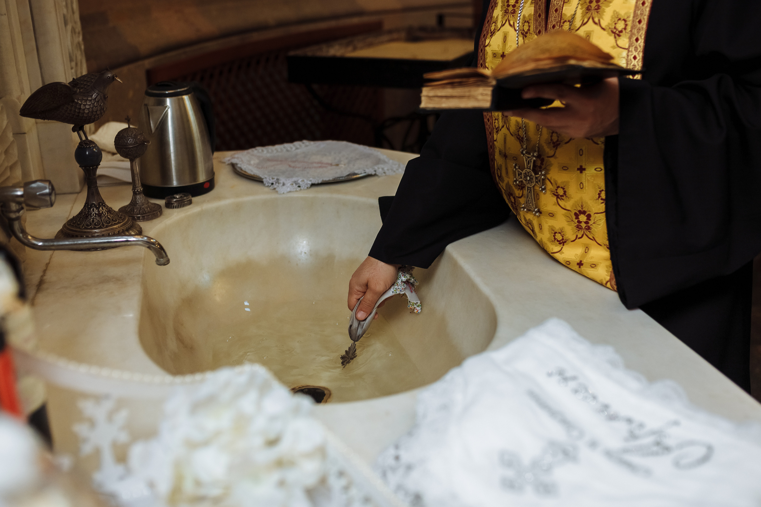 Крещение Армана. Фотограф Яна Левин