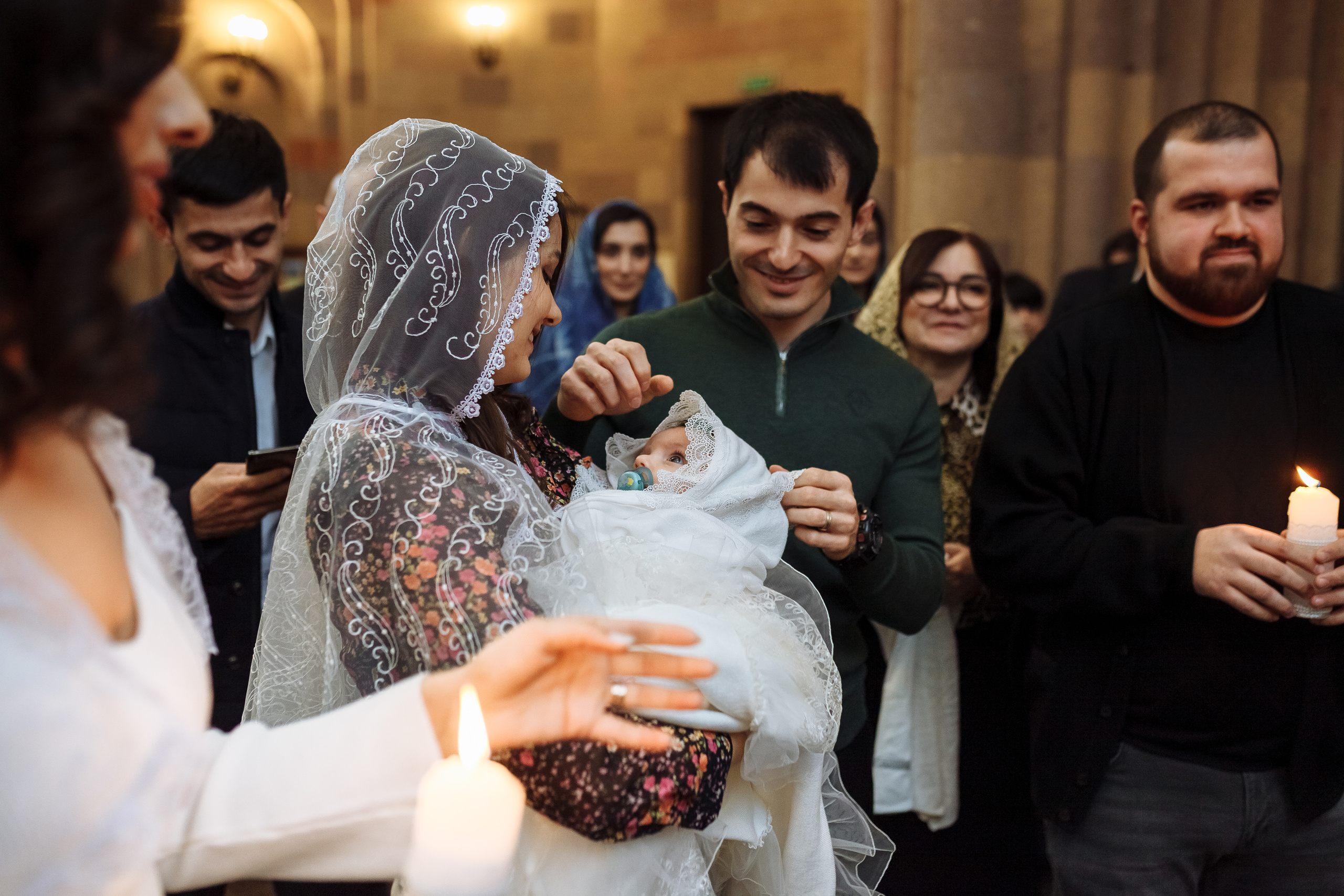 Крещение Армана. Фотограф Яна Левин