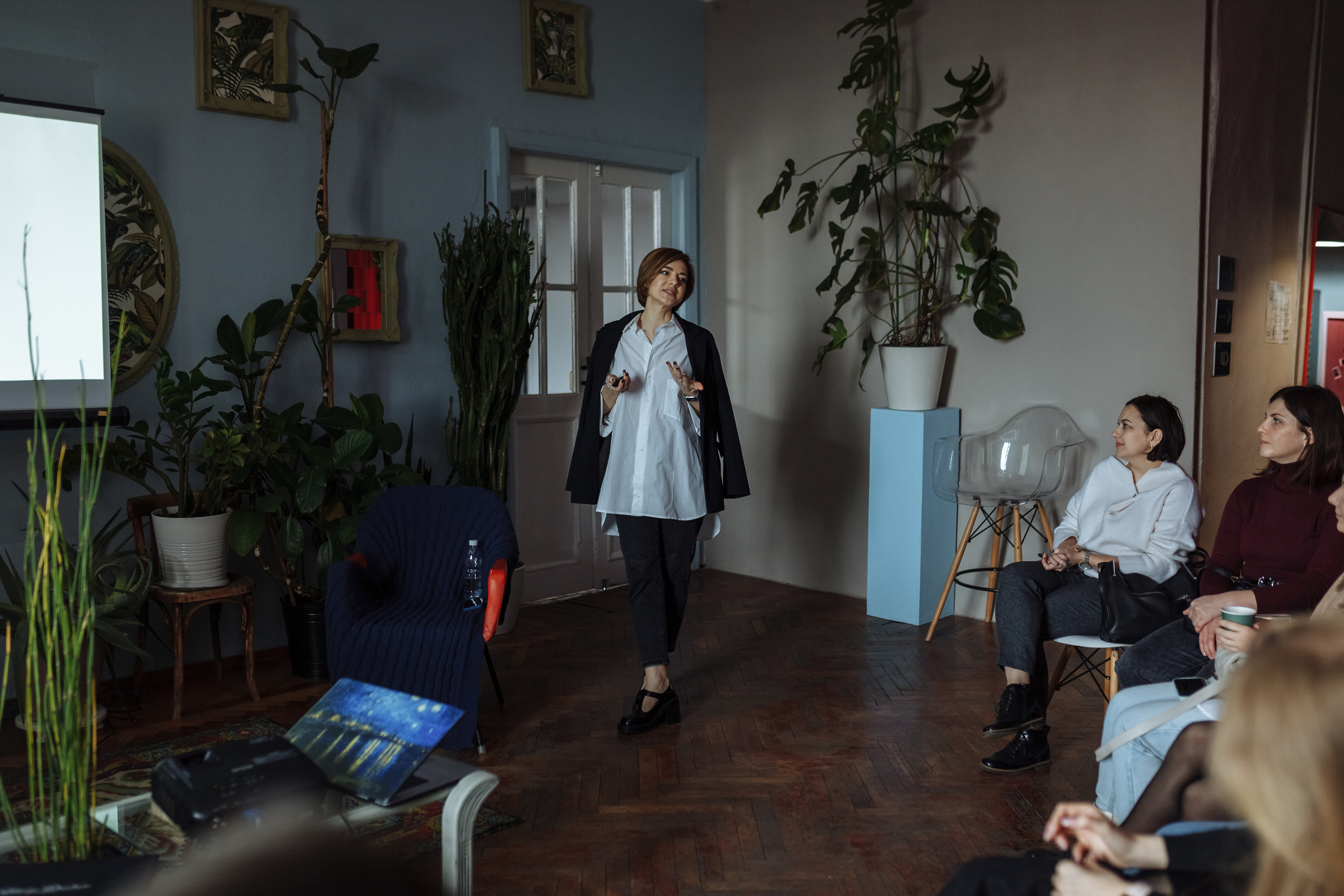 Мастер-класс организатора Алёны Паниной. Фотограф Яна Левин