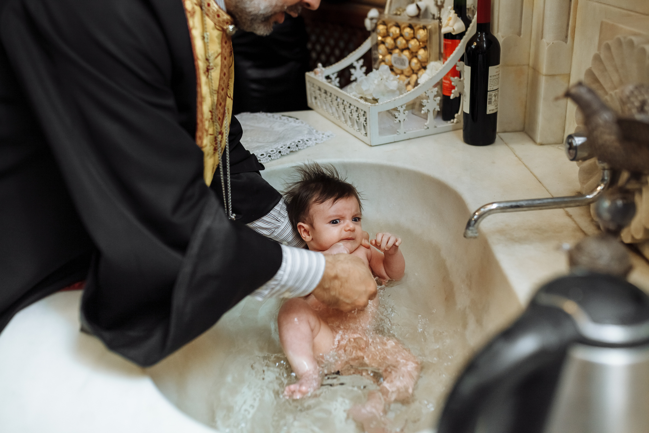 Крещение Армана. Фотограф Яна Левин