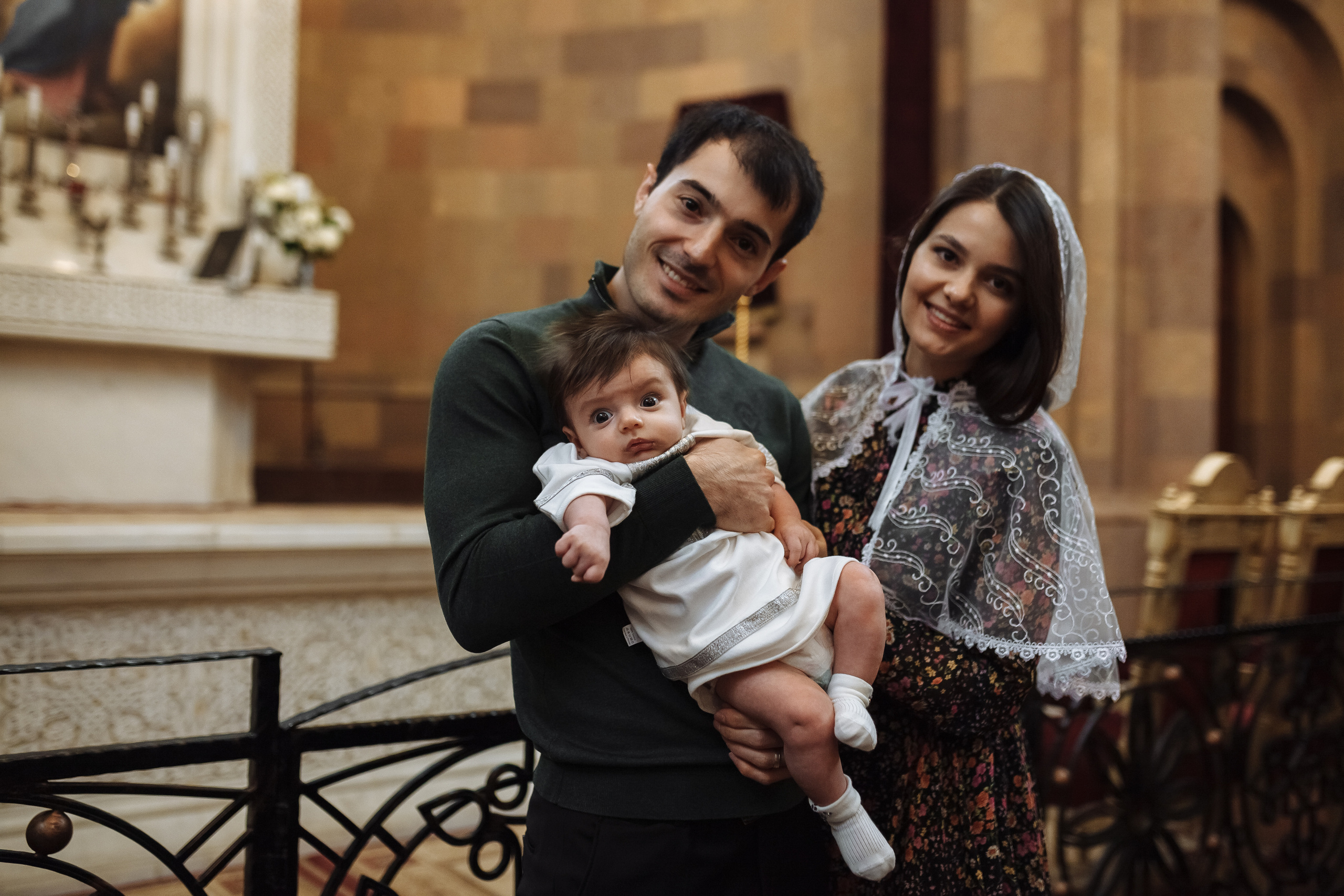 Крещение Армана. Фотограф Яна Левин