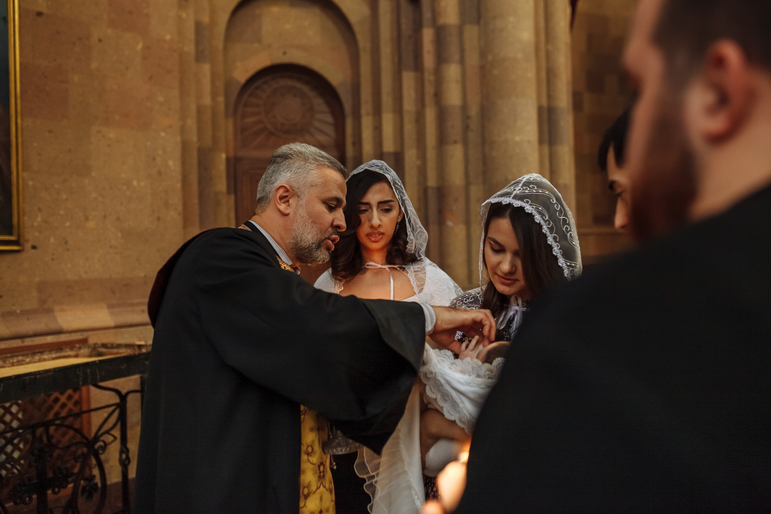 Крещение Армана. Фотограф Яна Левин