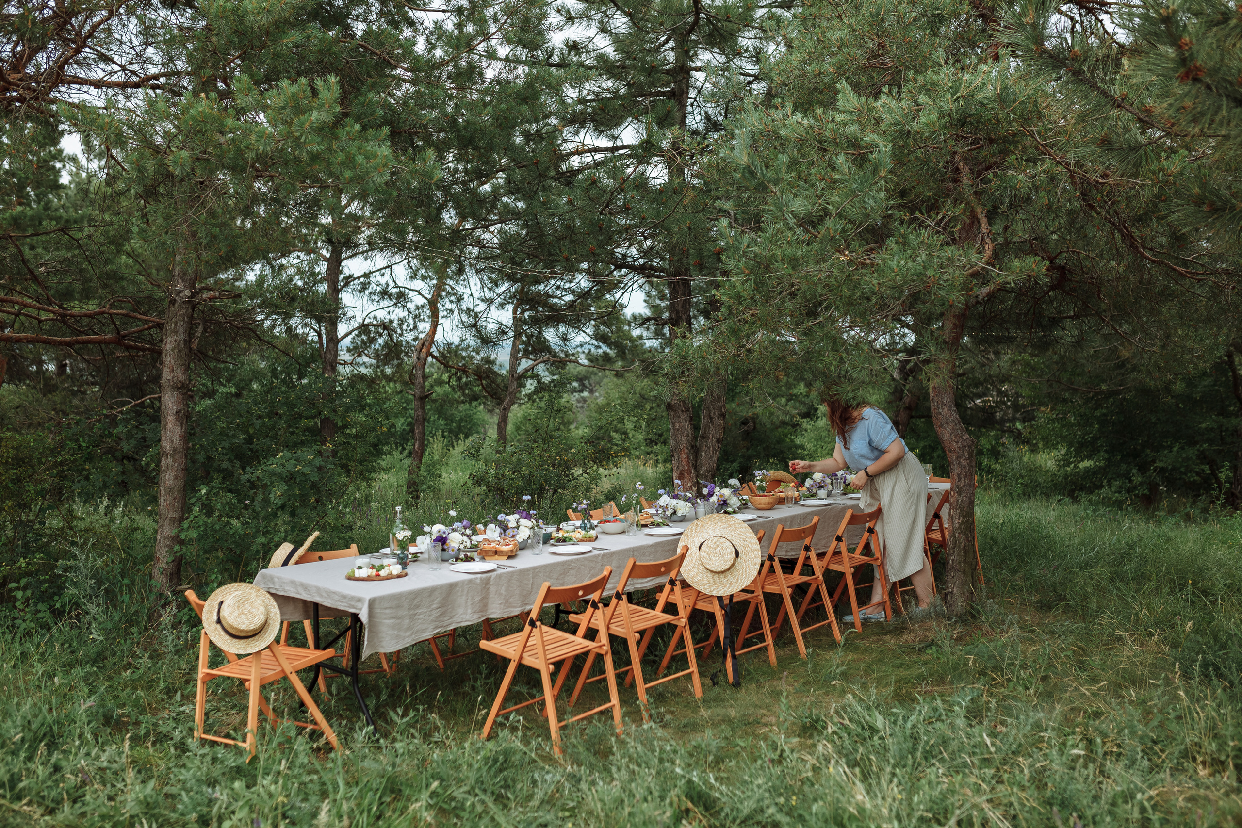 Девичник на холмах. Фотограф Яна Левин