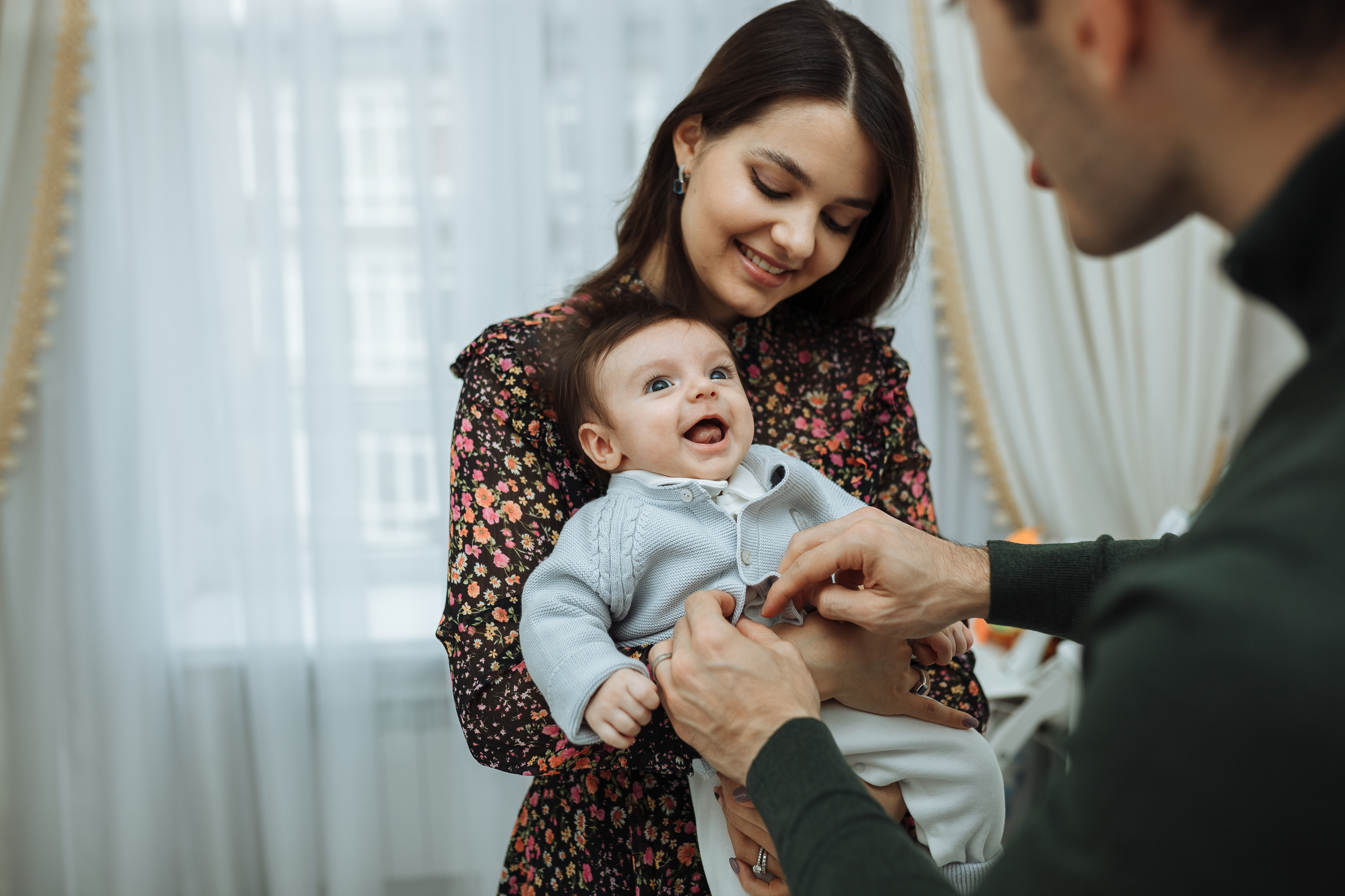 Крещение Армана. Фотограф Яна Левин
