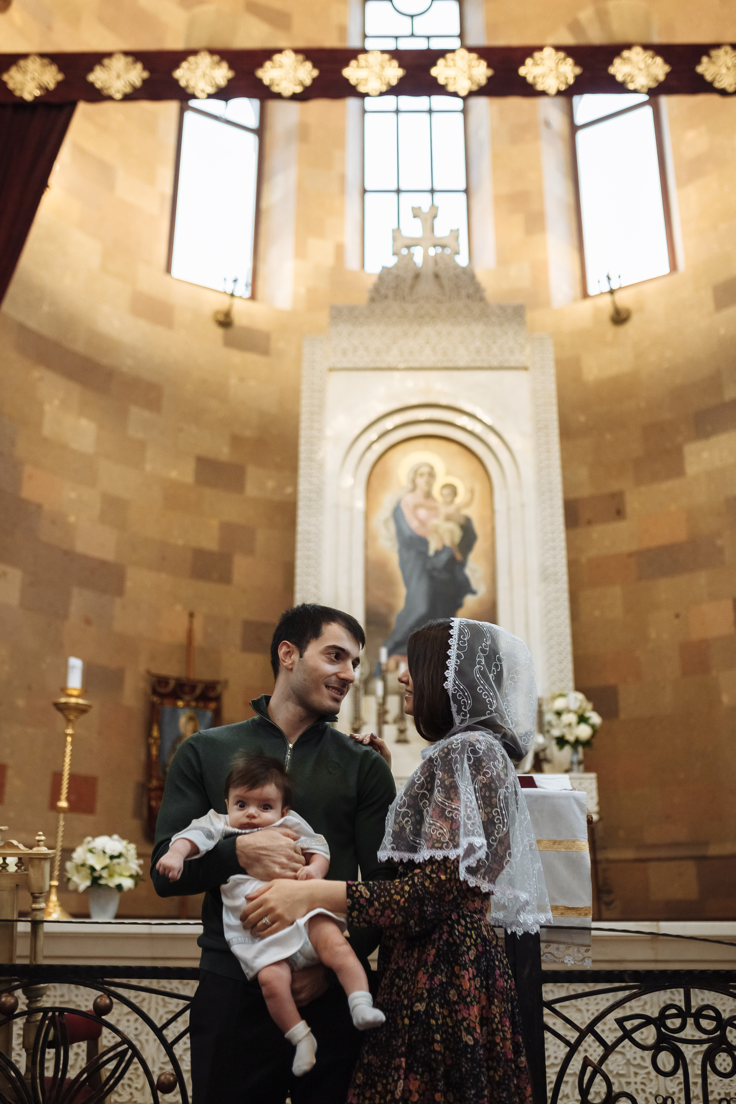 Крещение Армана. Фотограф Яна Левин