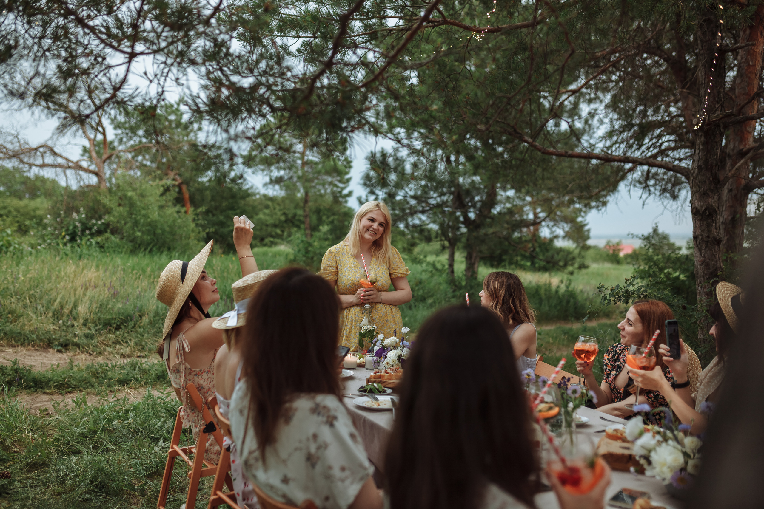 Девичник на холмах. Фотограф Яна Левин