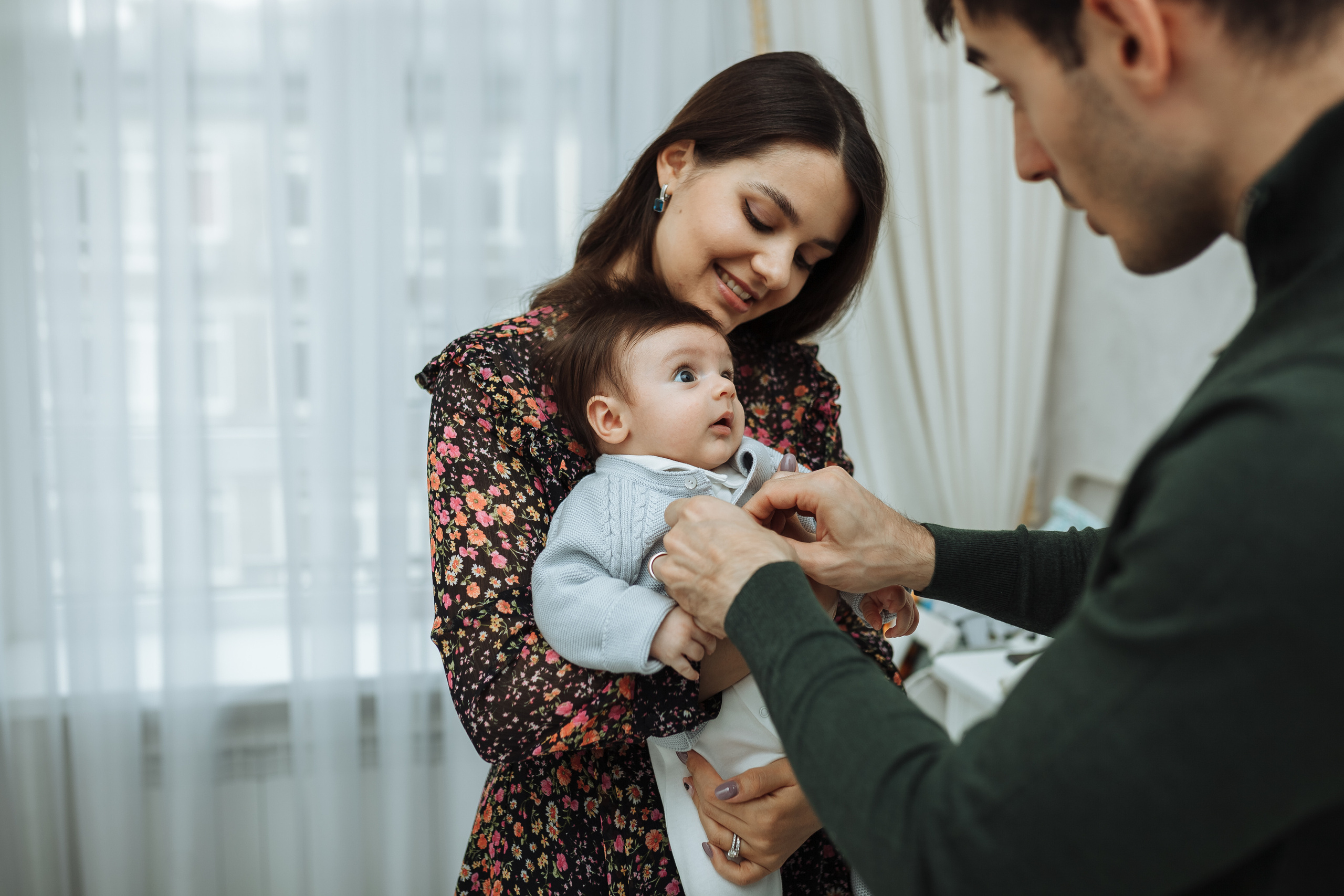 Крещение Армана. Фотограф Яна Левин