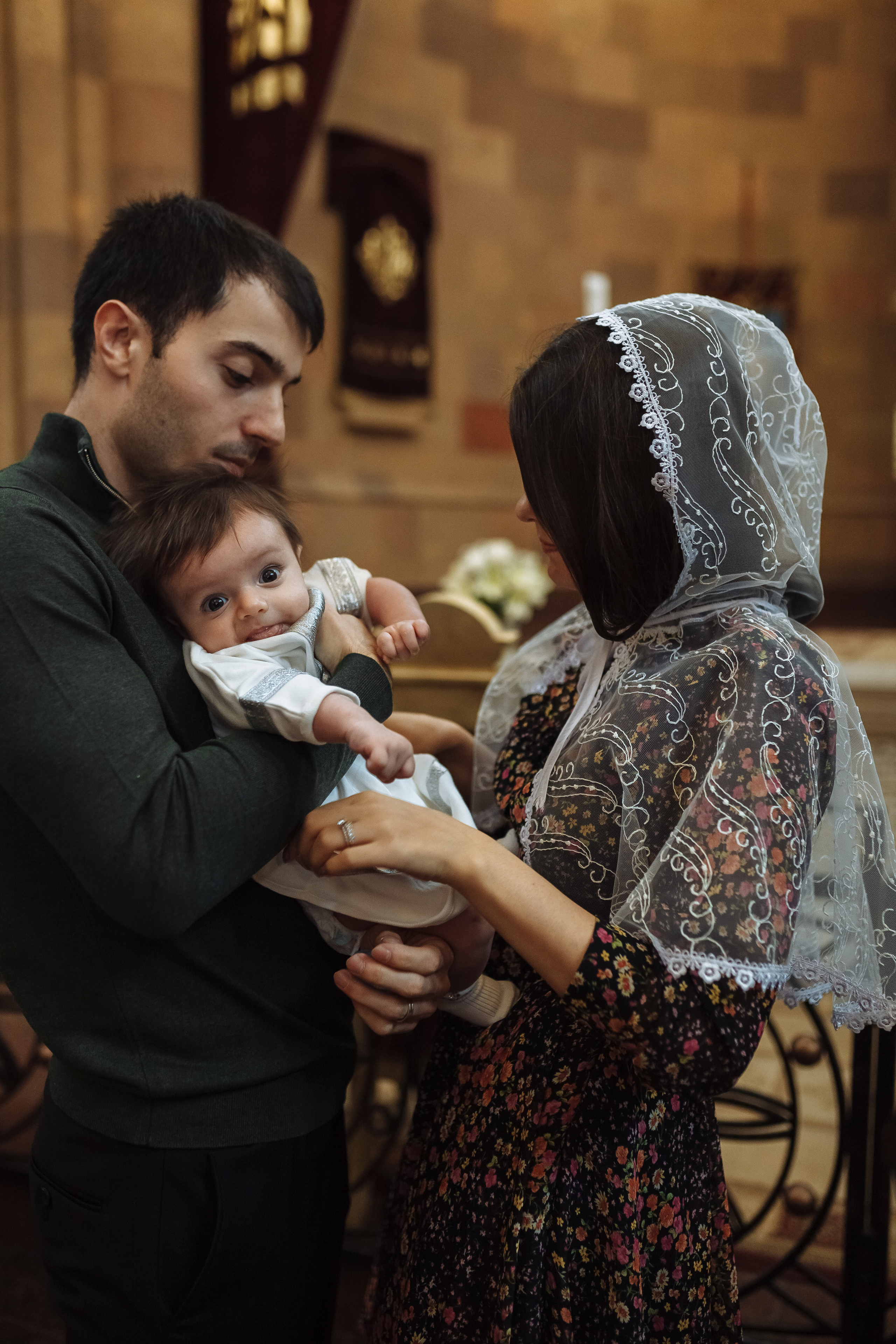 Крещение Армана. Фотограф Яна Левин