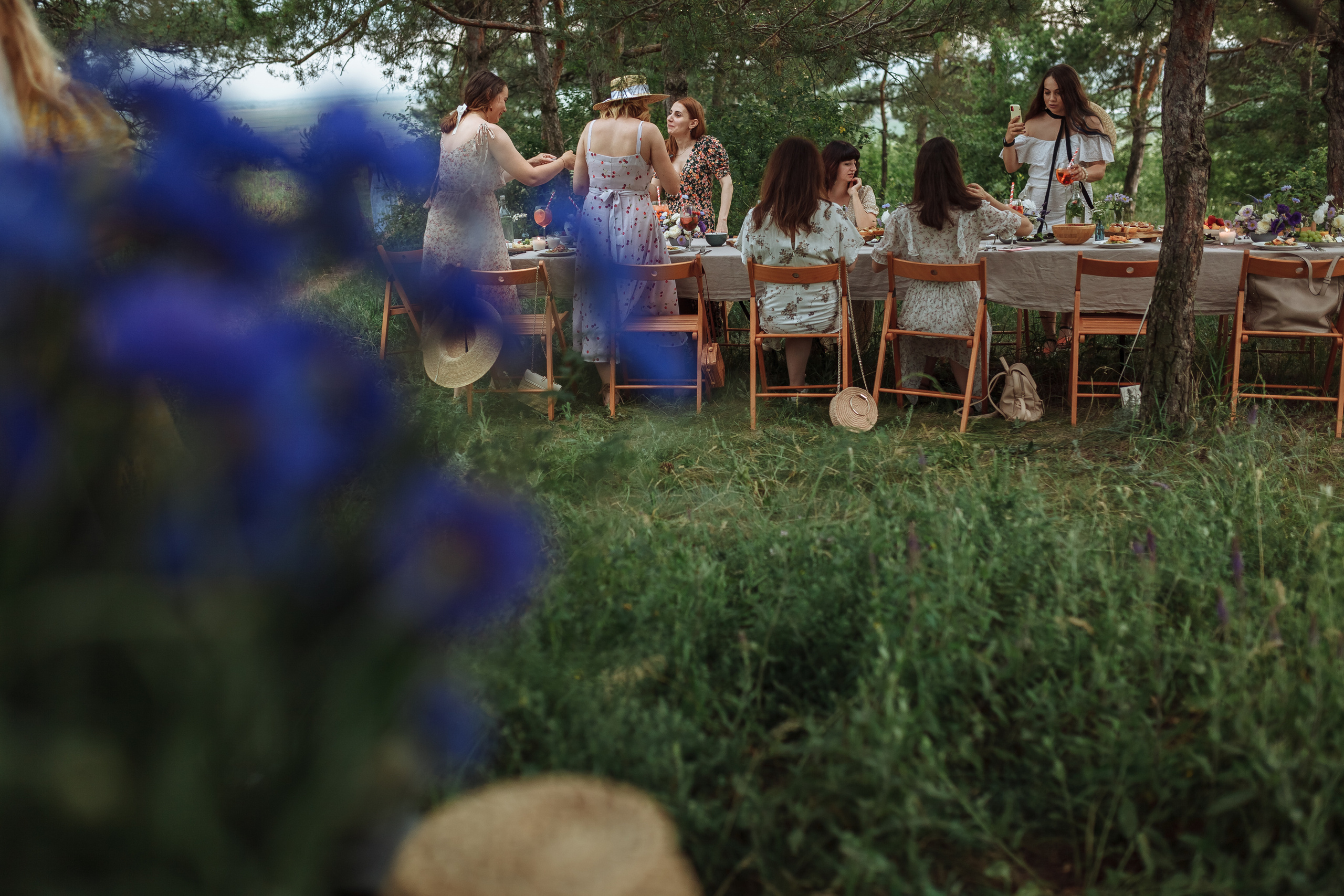 Девичник на холмах. Фотограф Яна Левин