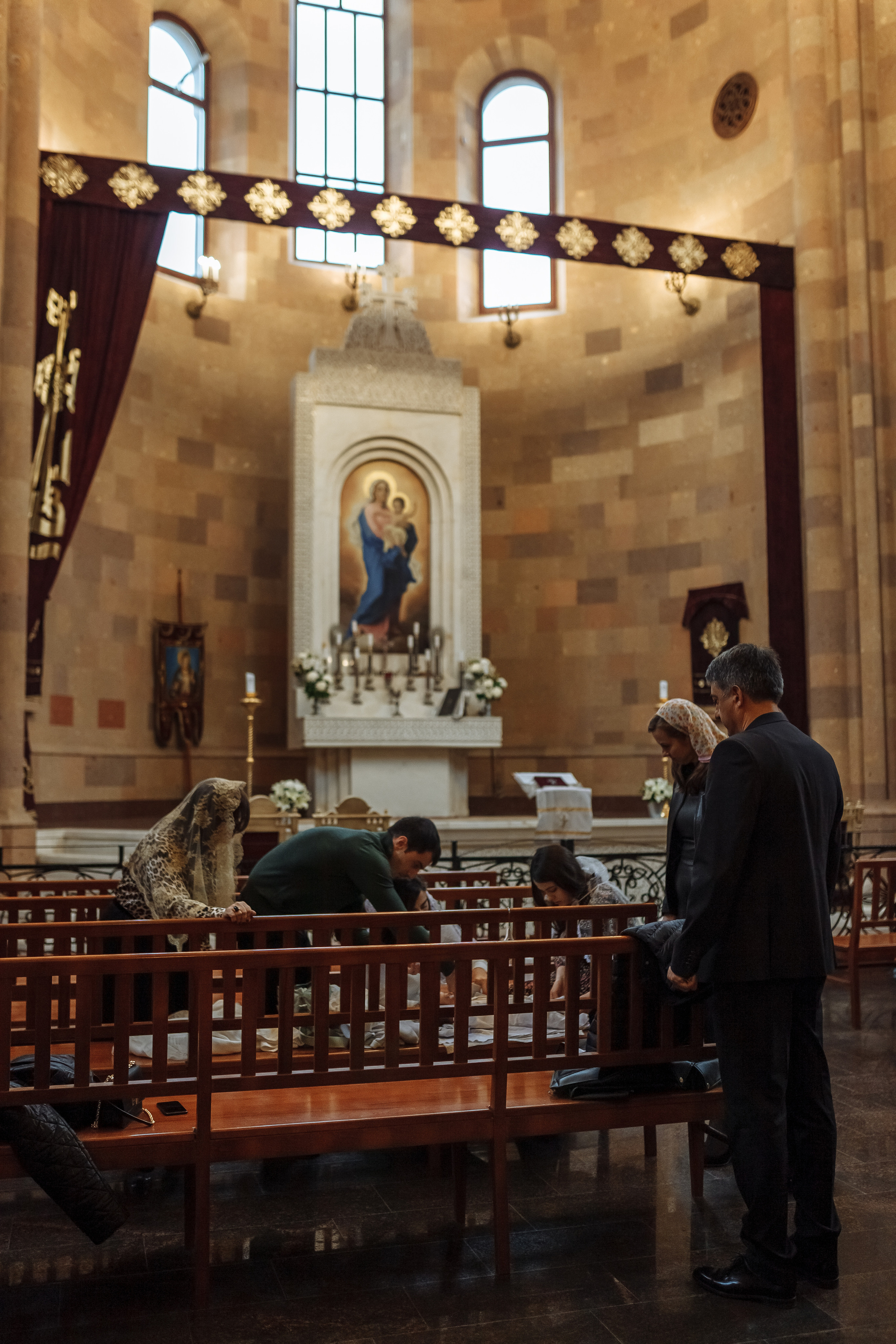 Крещение Армана. Фотограф Яна Левин